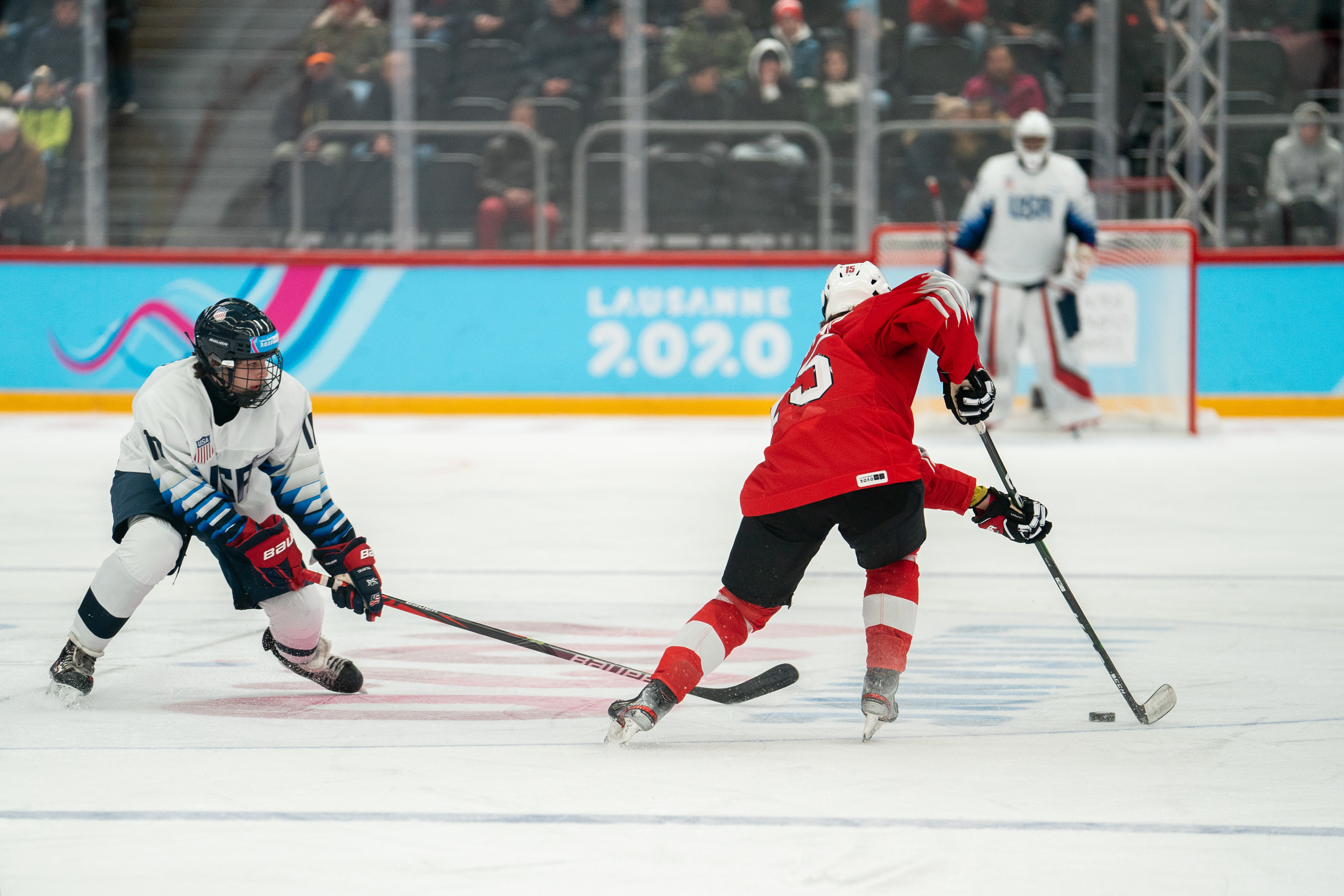 team USA against team SWI in the youth Olympic Games, Lausanne-switerland, 2020
