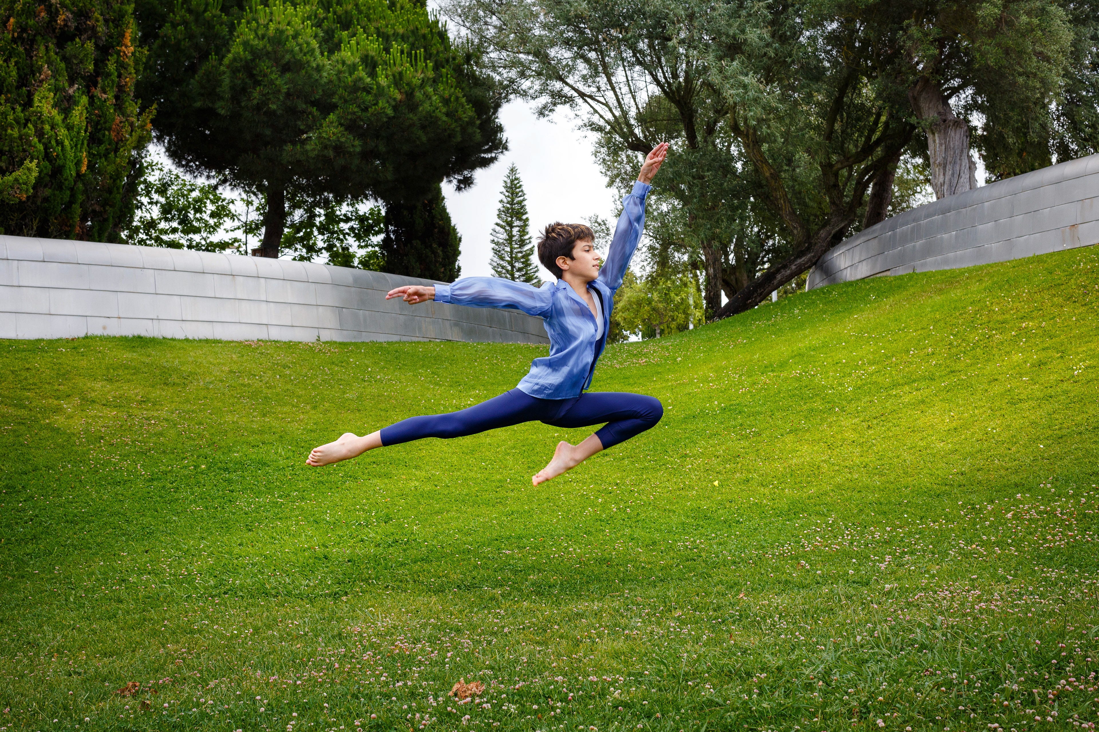 Sessão fotográfica com o bailarino T. em Oeiras