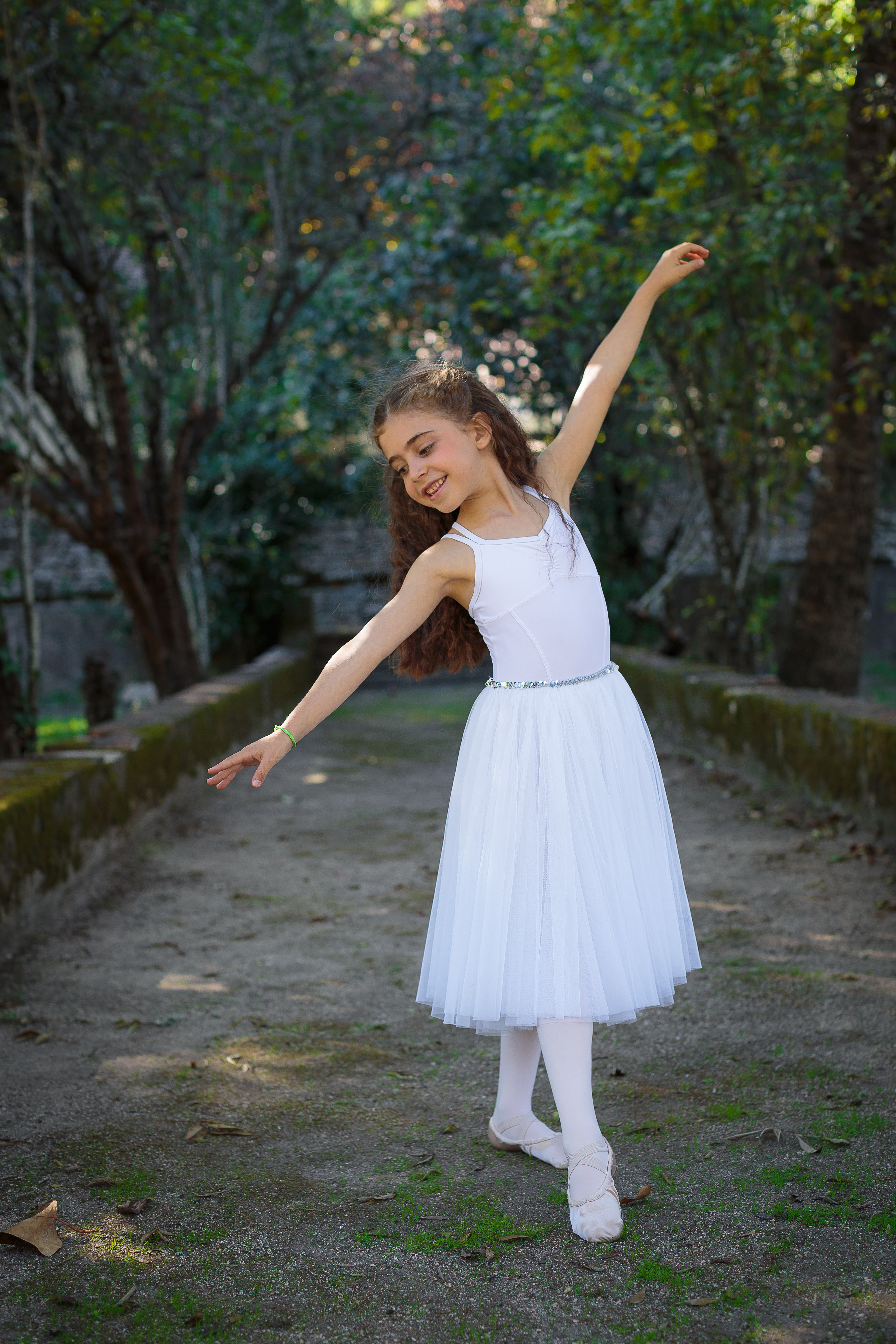 Fotografia de dança. Bailarina em Sintra. A natureza e o movimento na fotografia. 