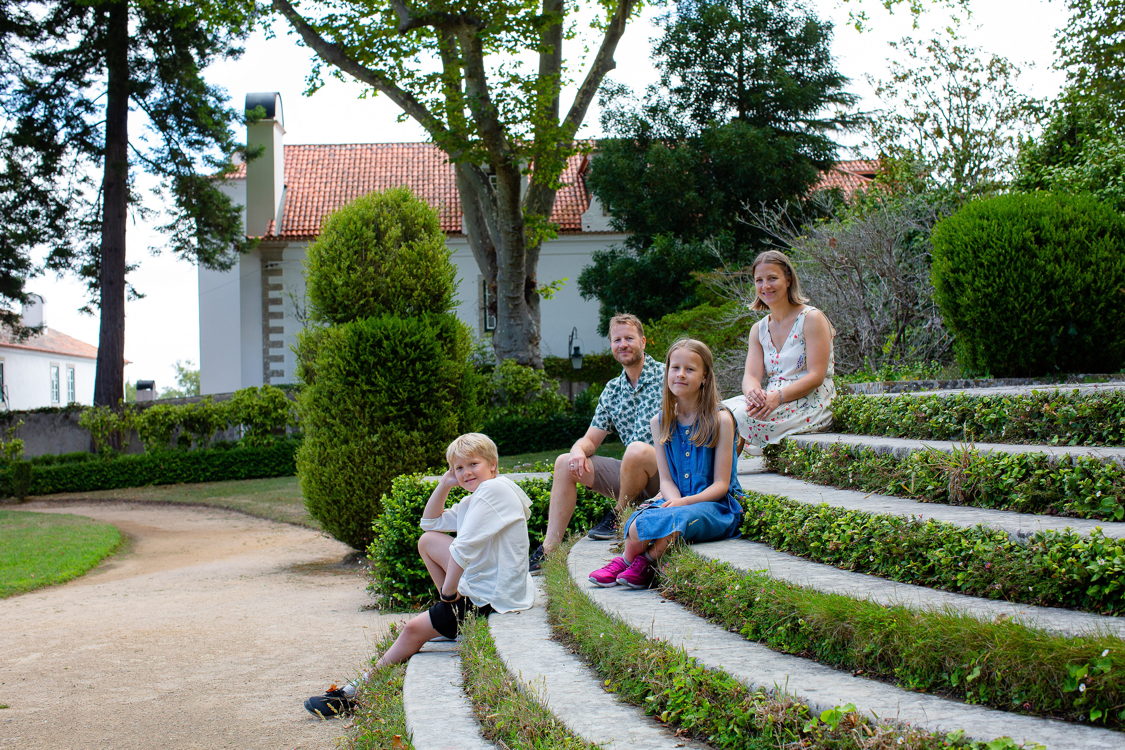 Sessão fotográfica de família, em Sintra