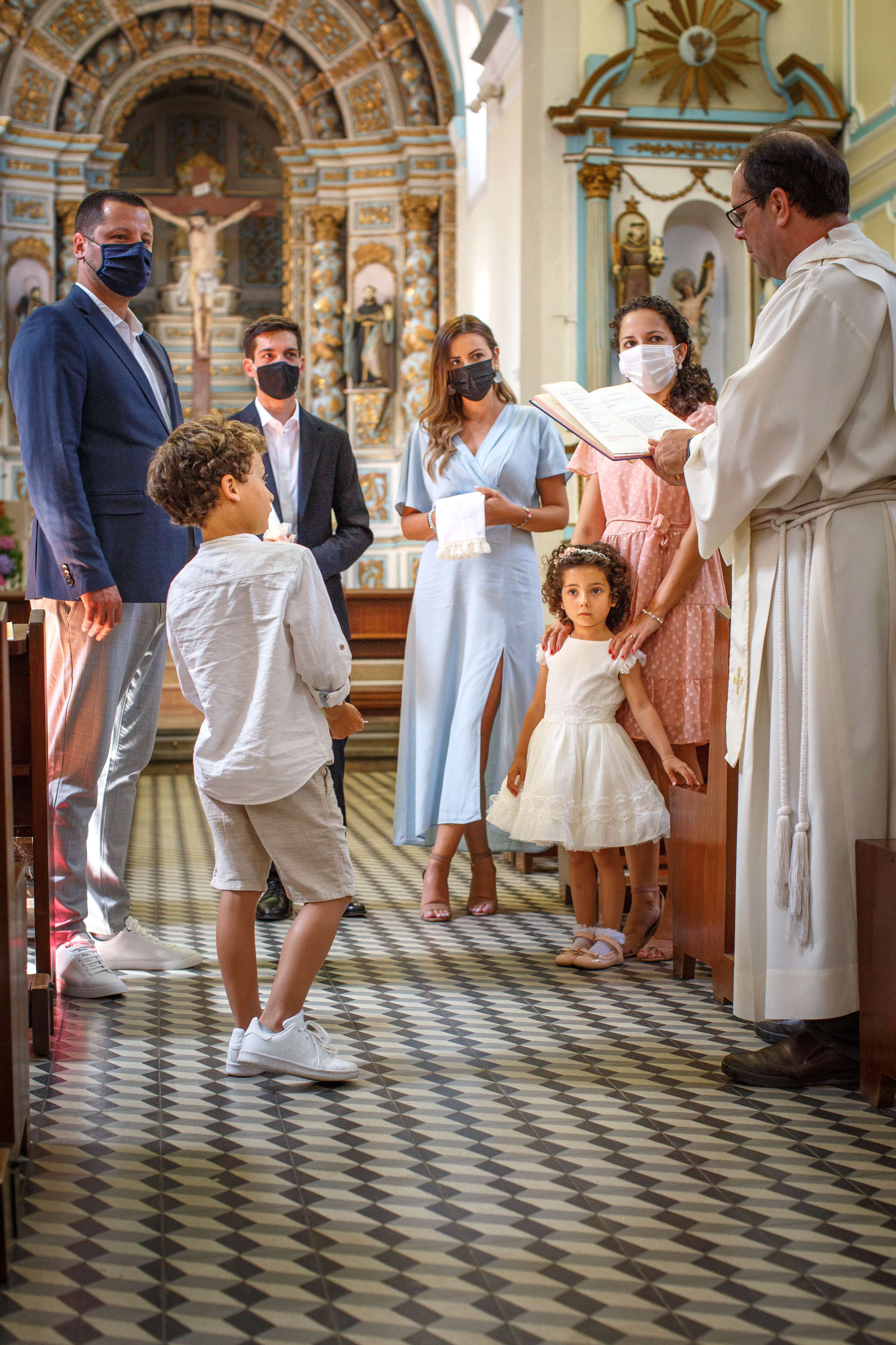 Fotografia de batizado, em Leiria