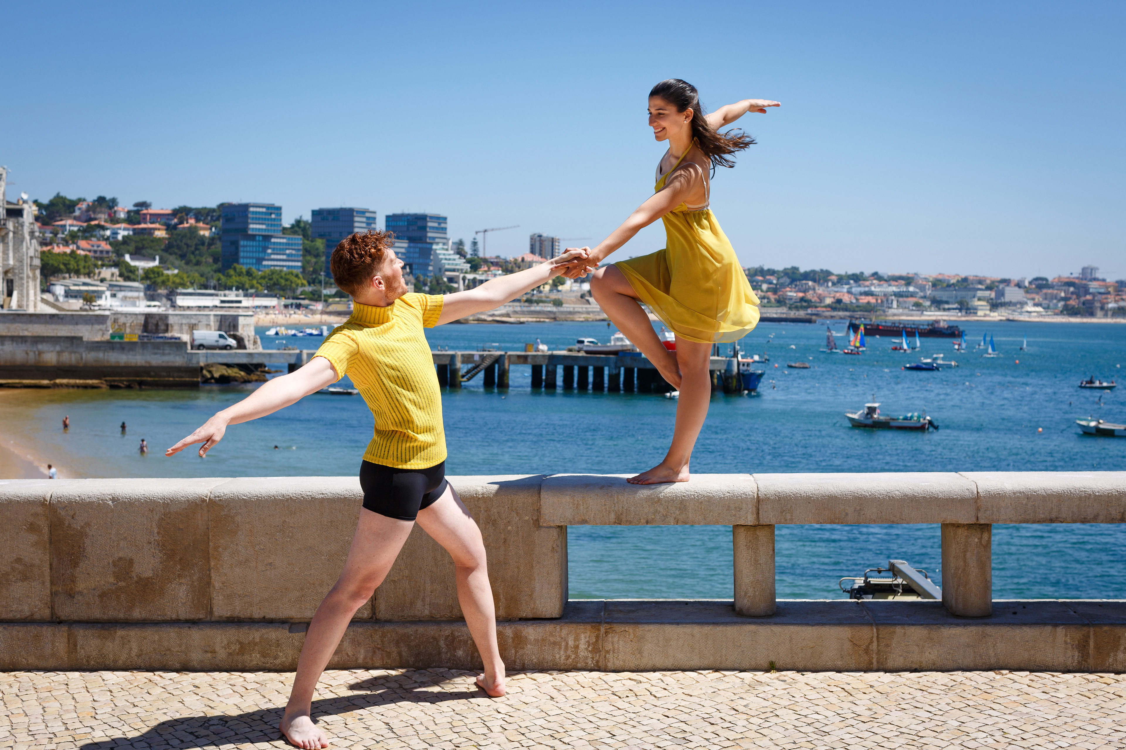 Sessão fotográfica de dança em Cascais. Madalena Casal fotografia de dança