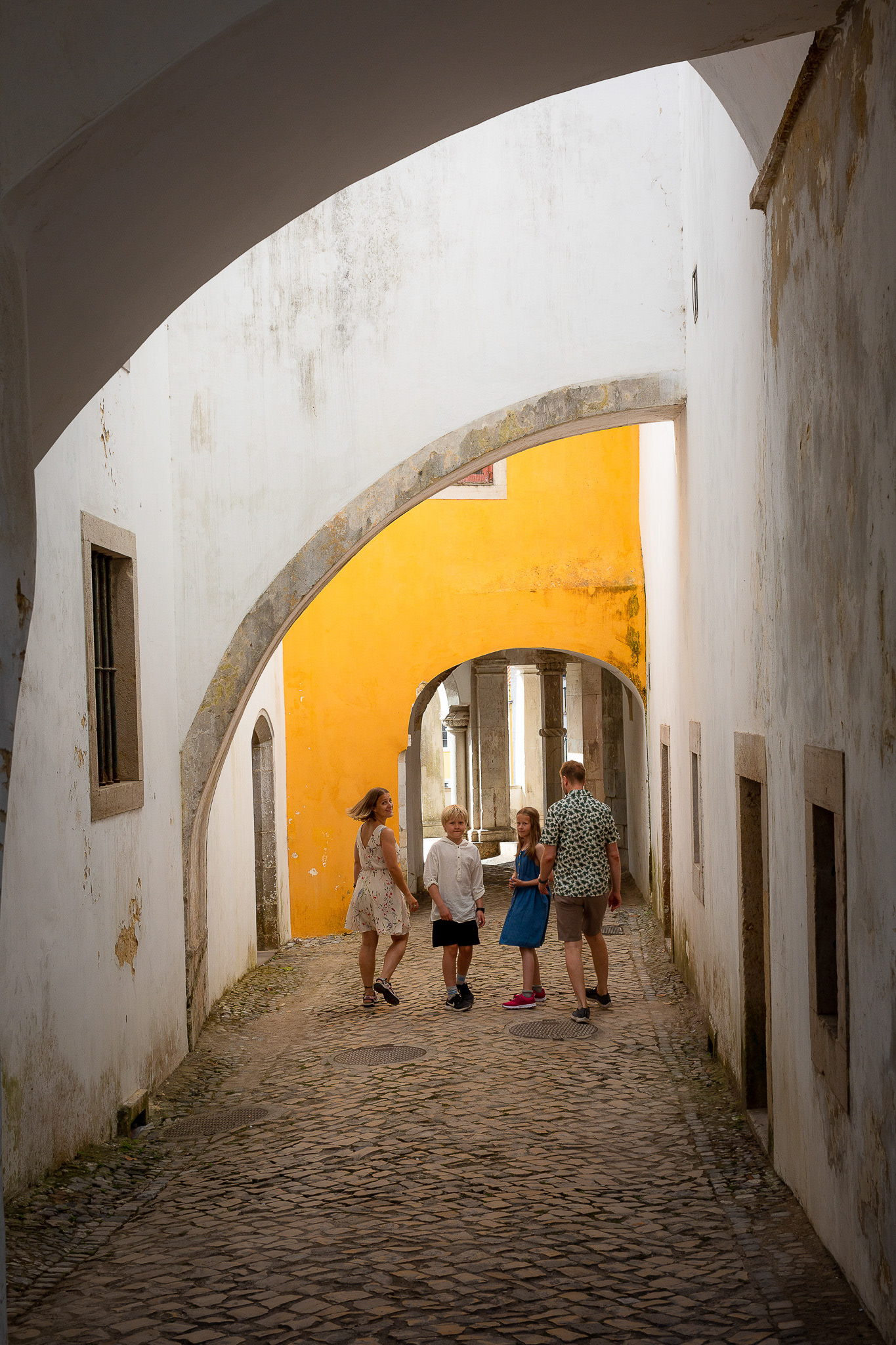 Sessão fotográfica de família em Sintra