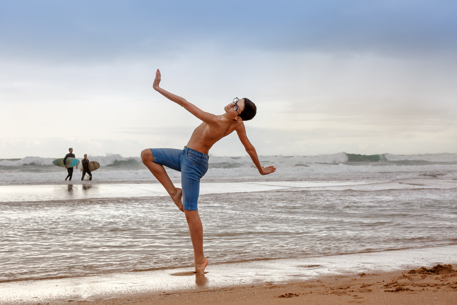 Sessão fotográfica de dança em Cascais