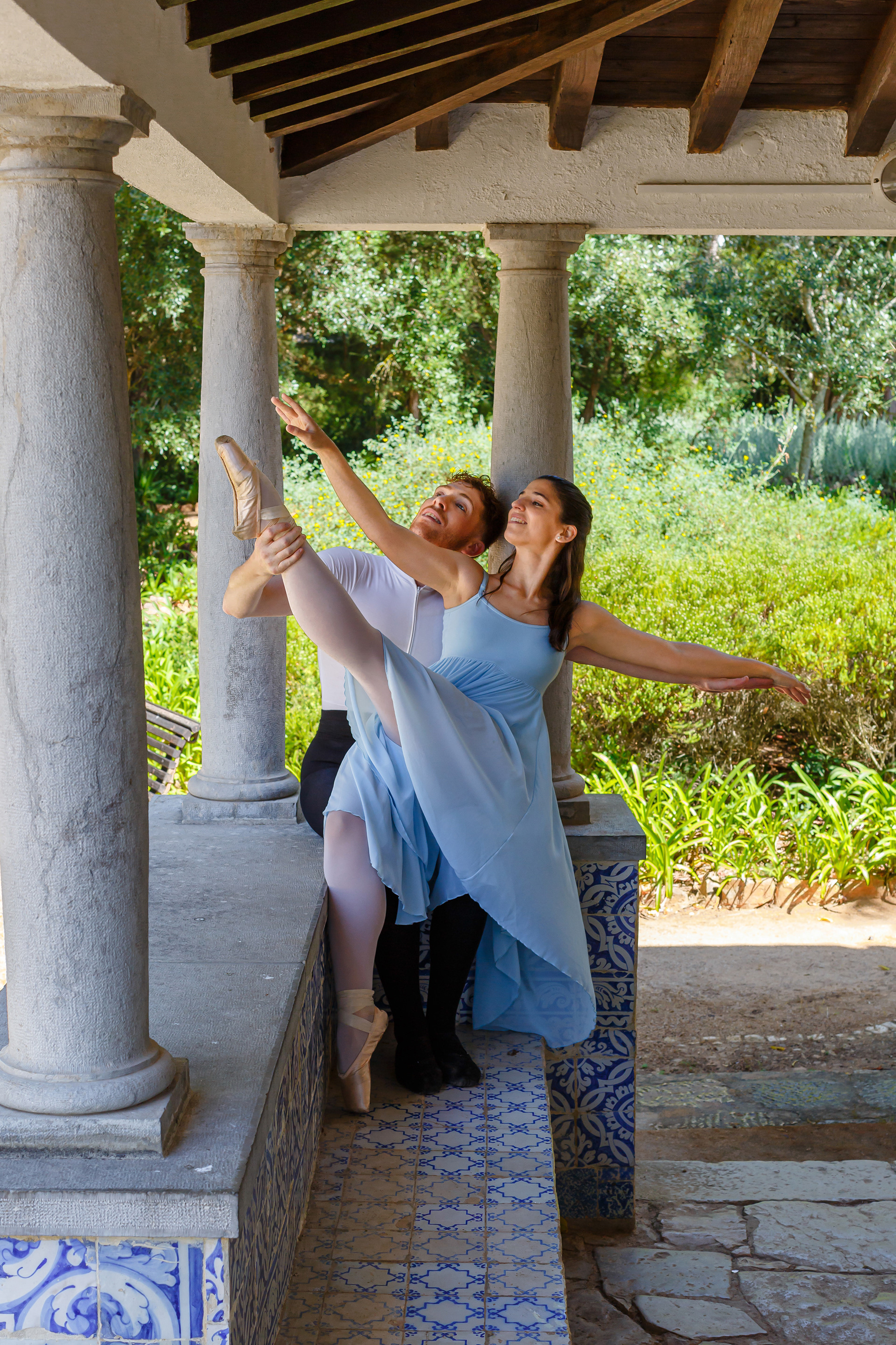 Sessão fotográfica dança em Cascais. Madalena Casal fotografia de dança