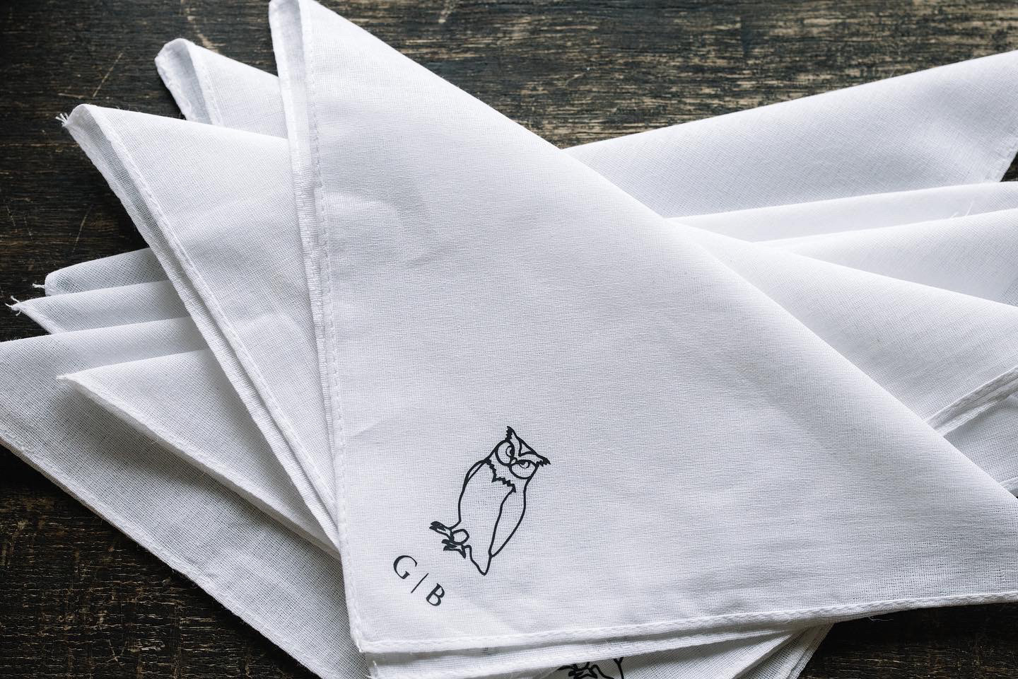 Personalized second line parade hankies