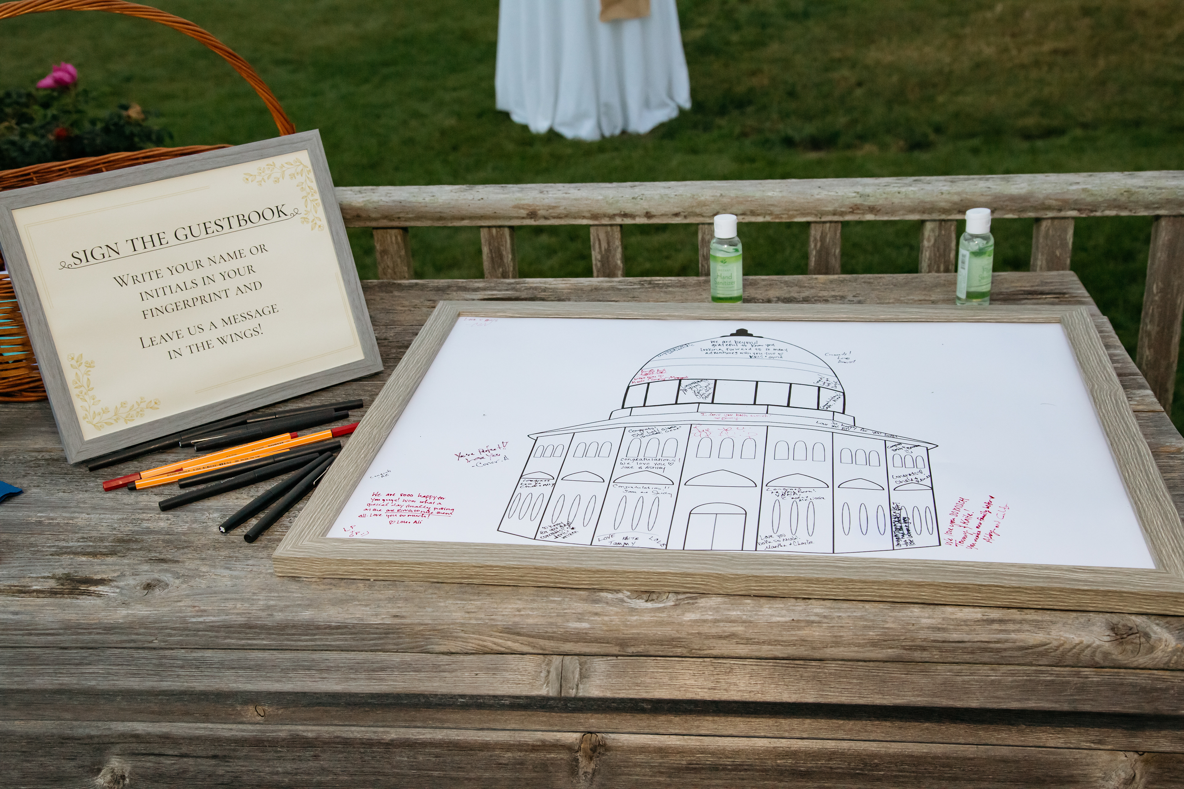 Try a guestbook that translates to art!