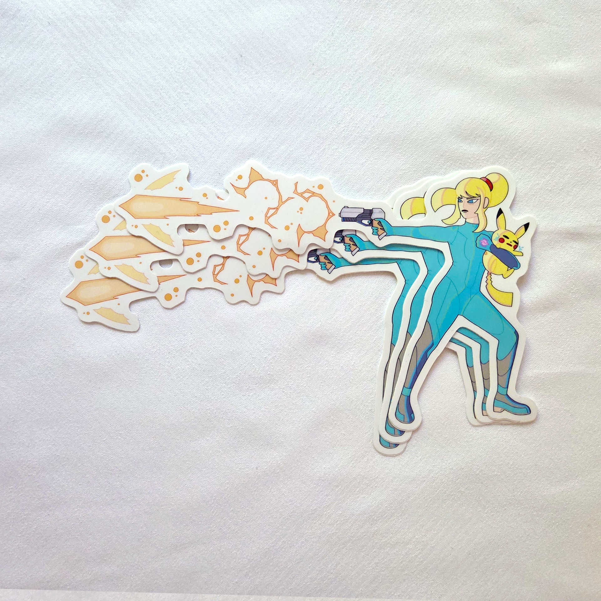 Super Smash Bros Brawl - Samus & Pikachu