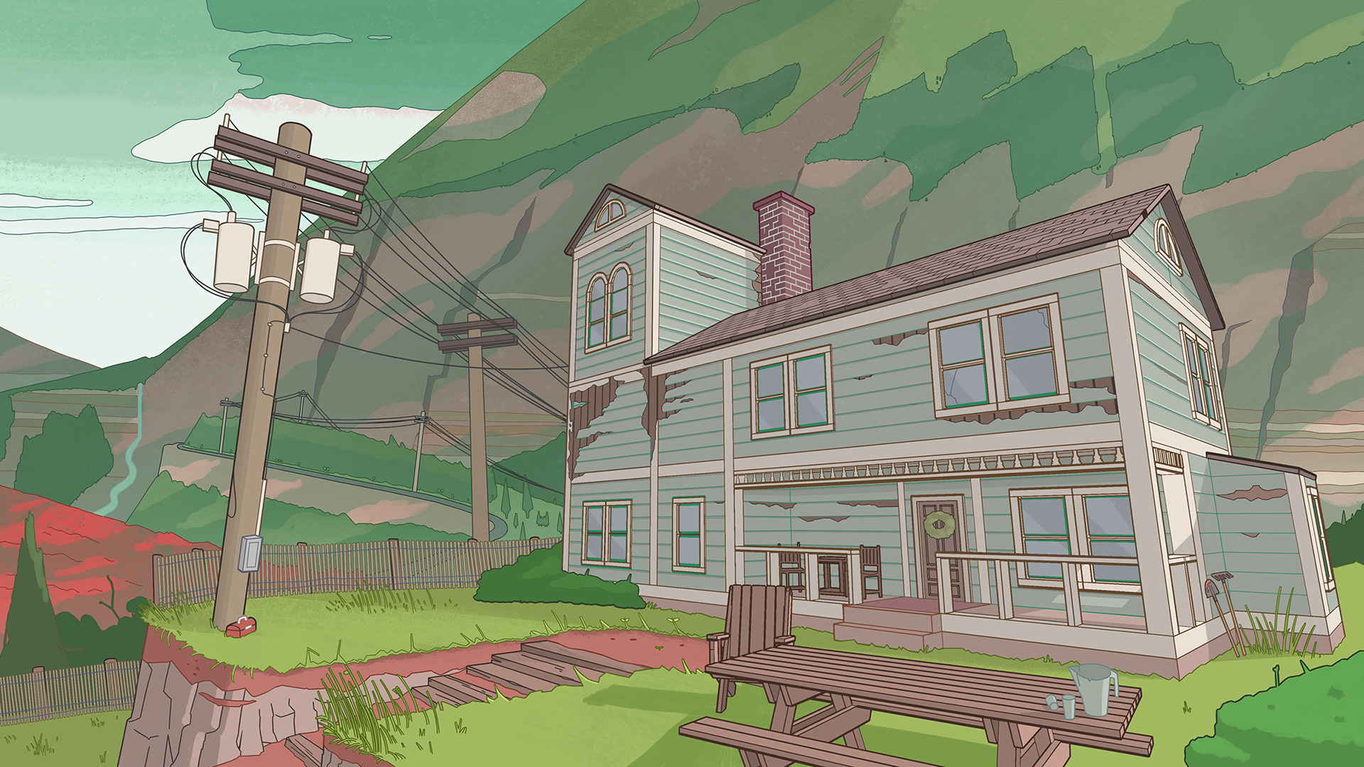 Mountainside Home Paint