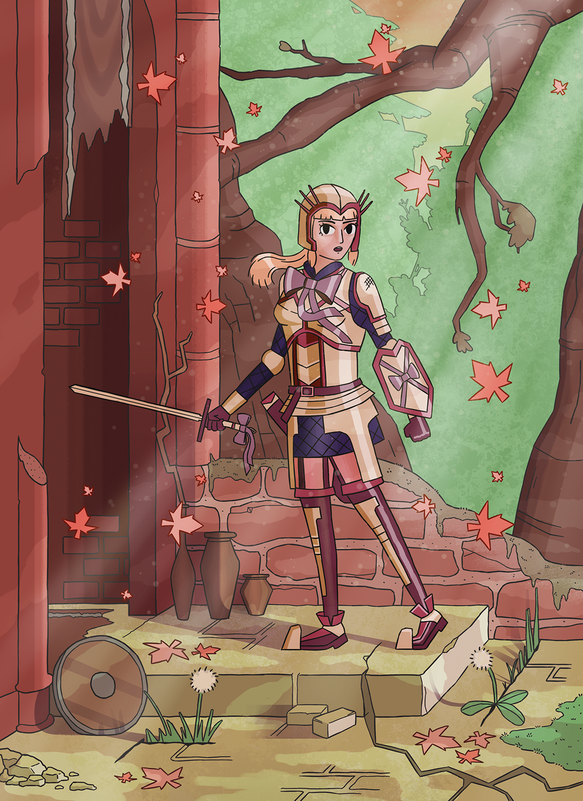 Ribbon Knight - Personal Piece
