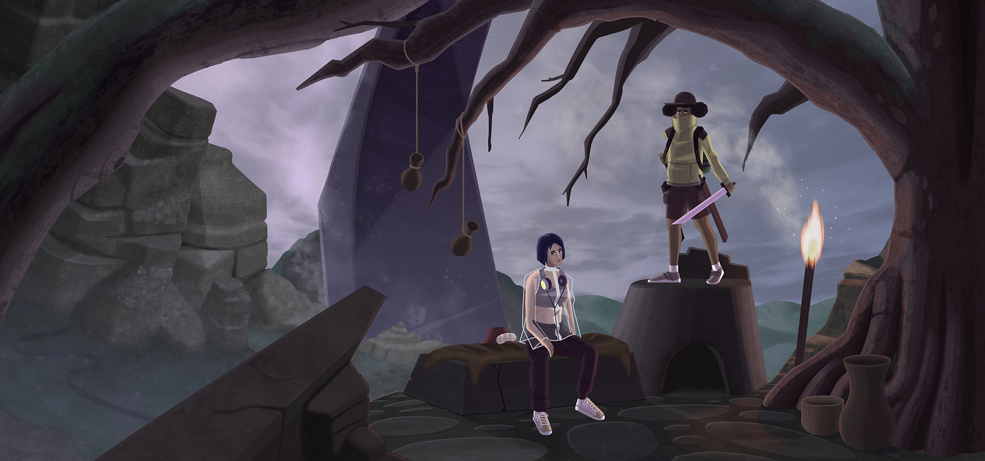 Rest at the Impact Site