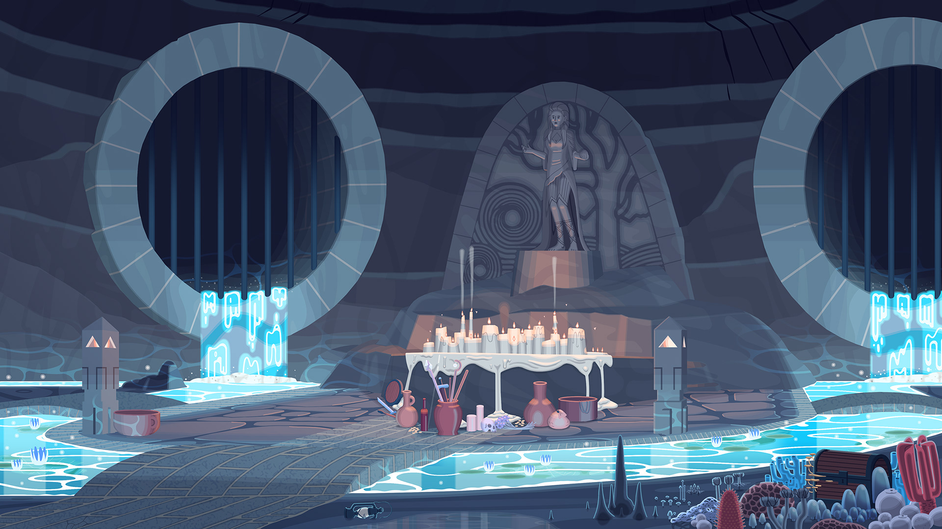 Cave Shrine Paint