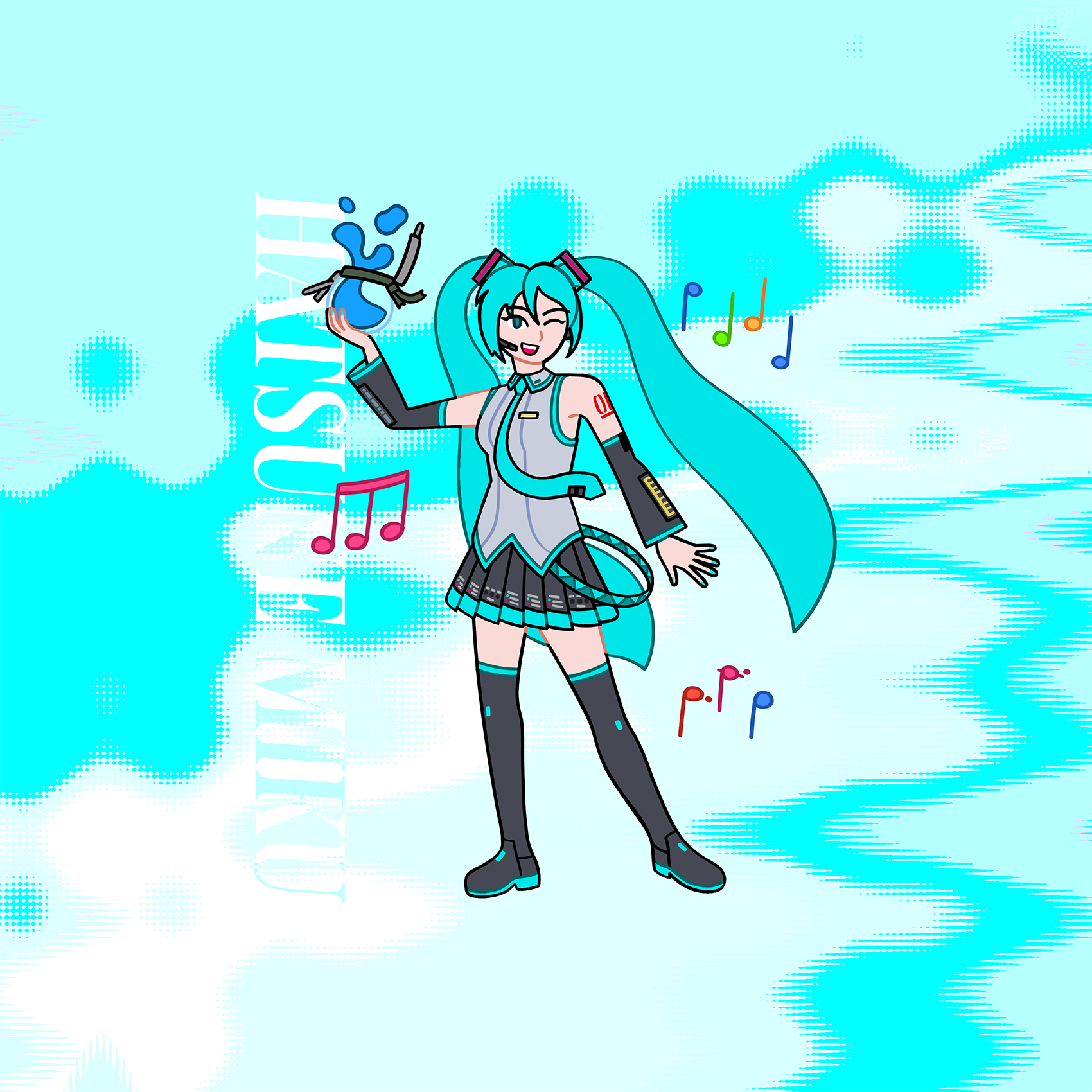 Hatsune Miku - Miku in Fortnite!!!