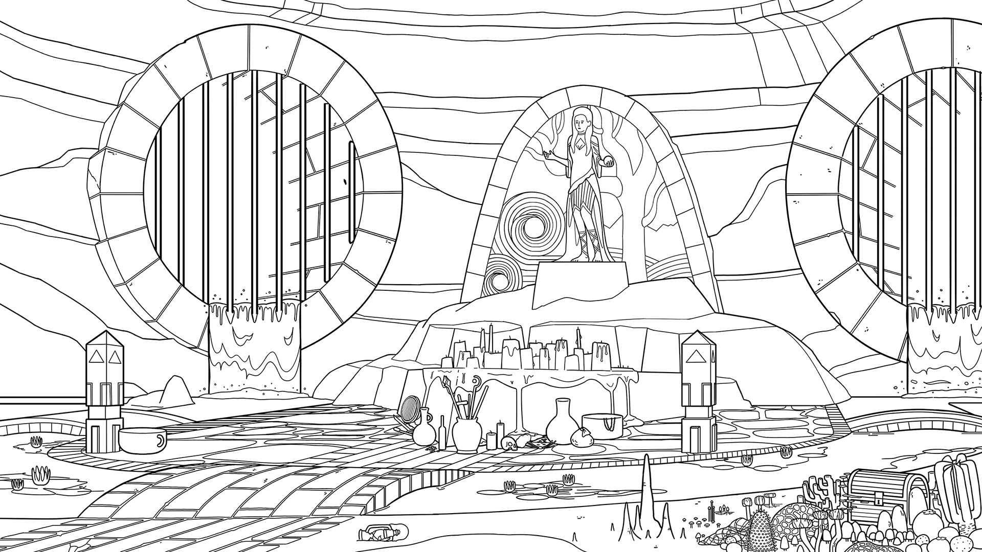 Cave Shrine Design