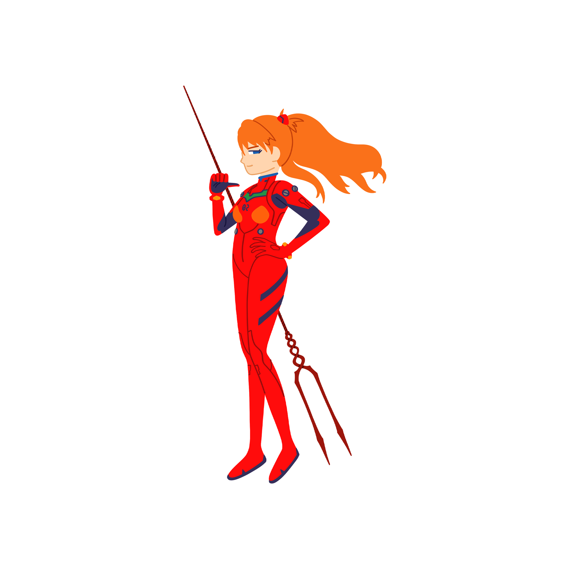 Neon Genesis Evangelion - Asuka Langley Soryu
