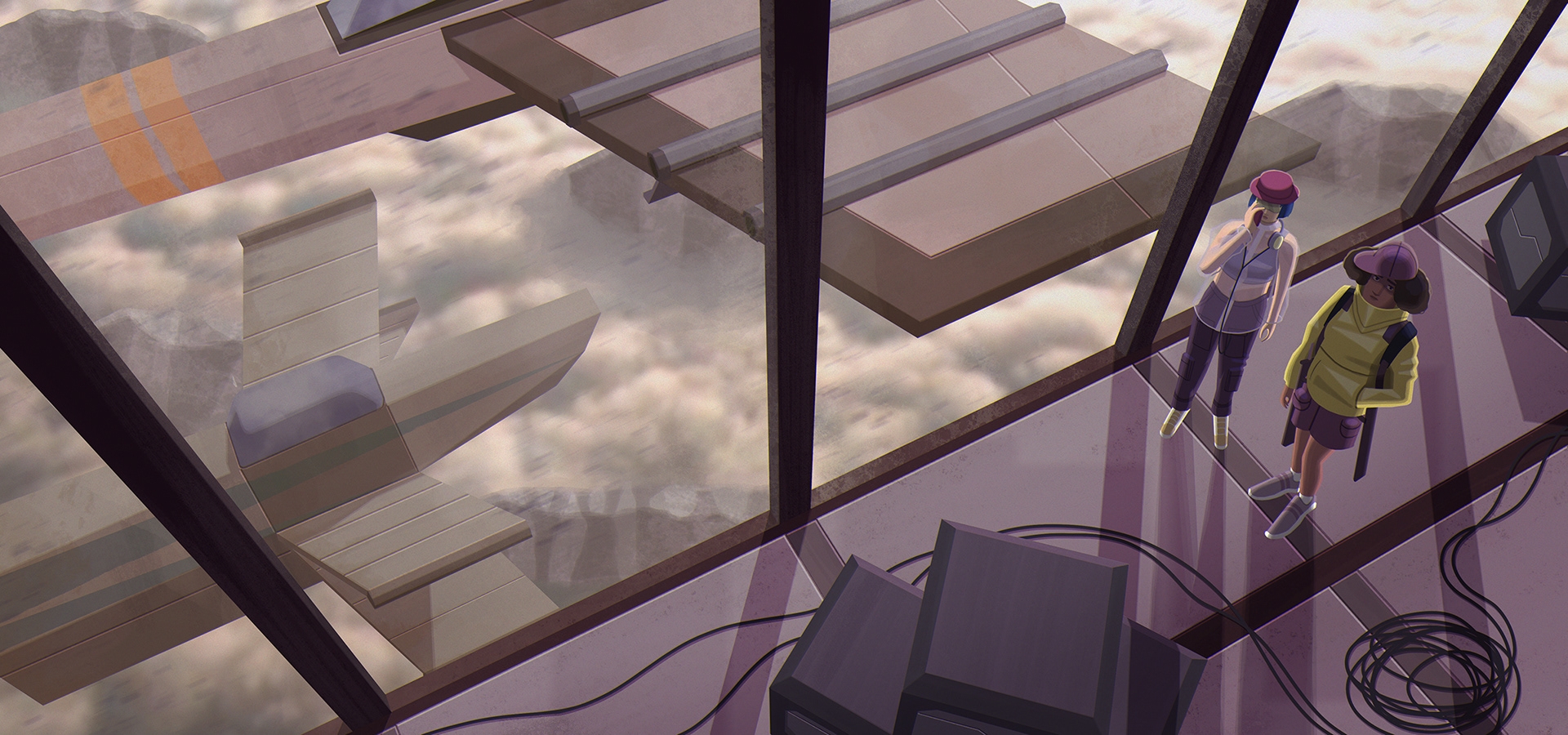 Aboard the Cargo Ship