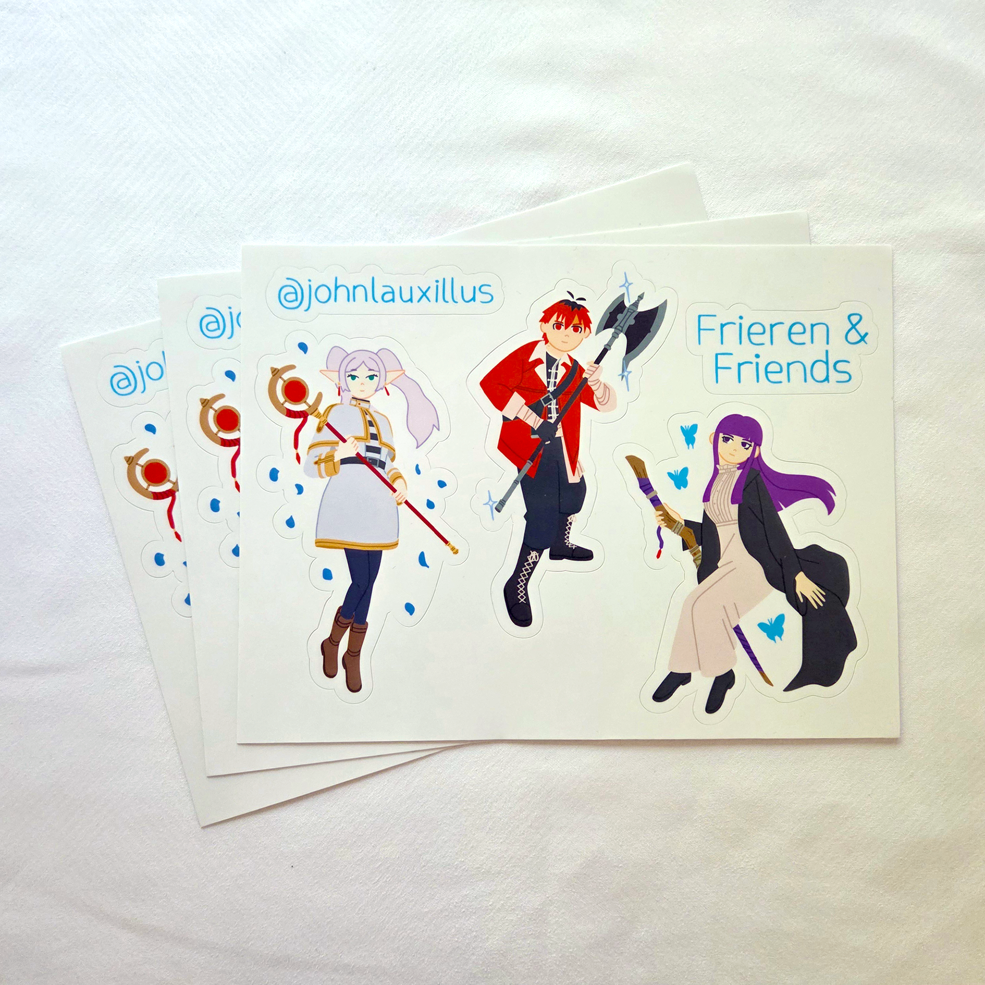 Frieren: Beyond Journey's End - Frieren & Friends Sticker Sheet