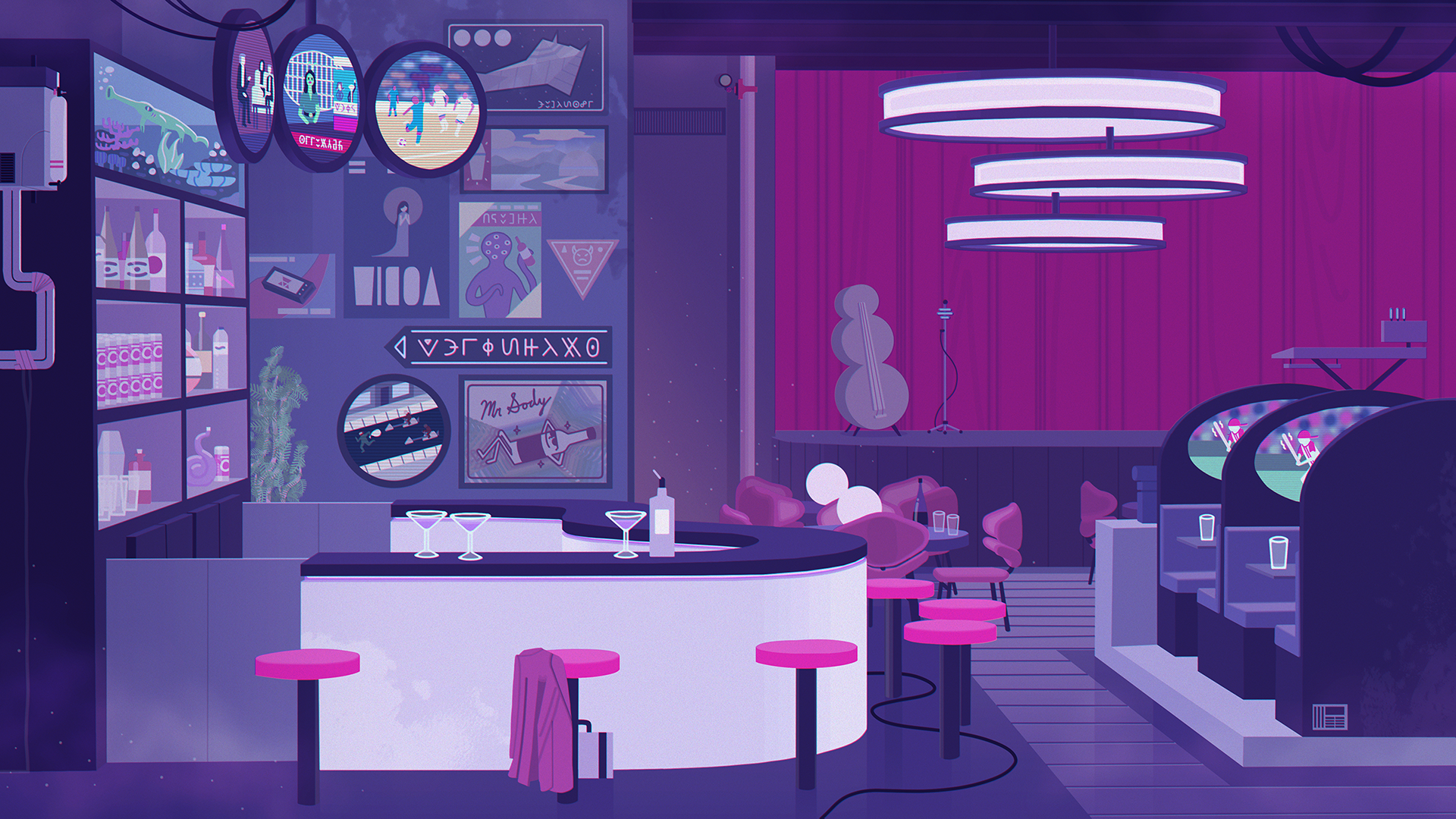 Space Bar Paint