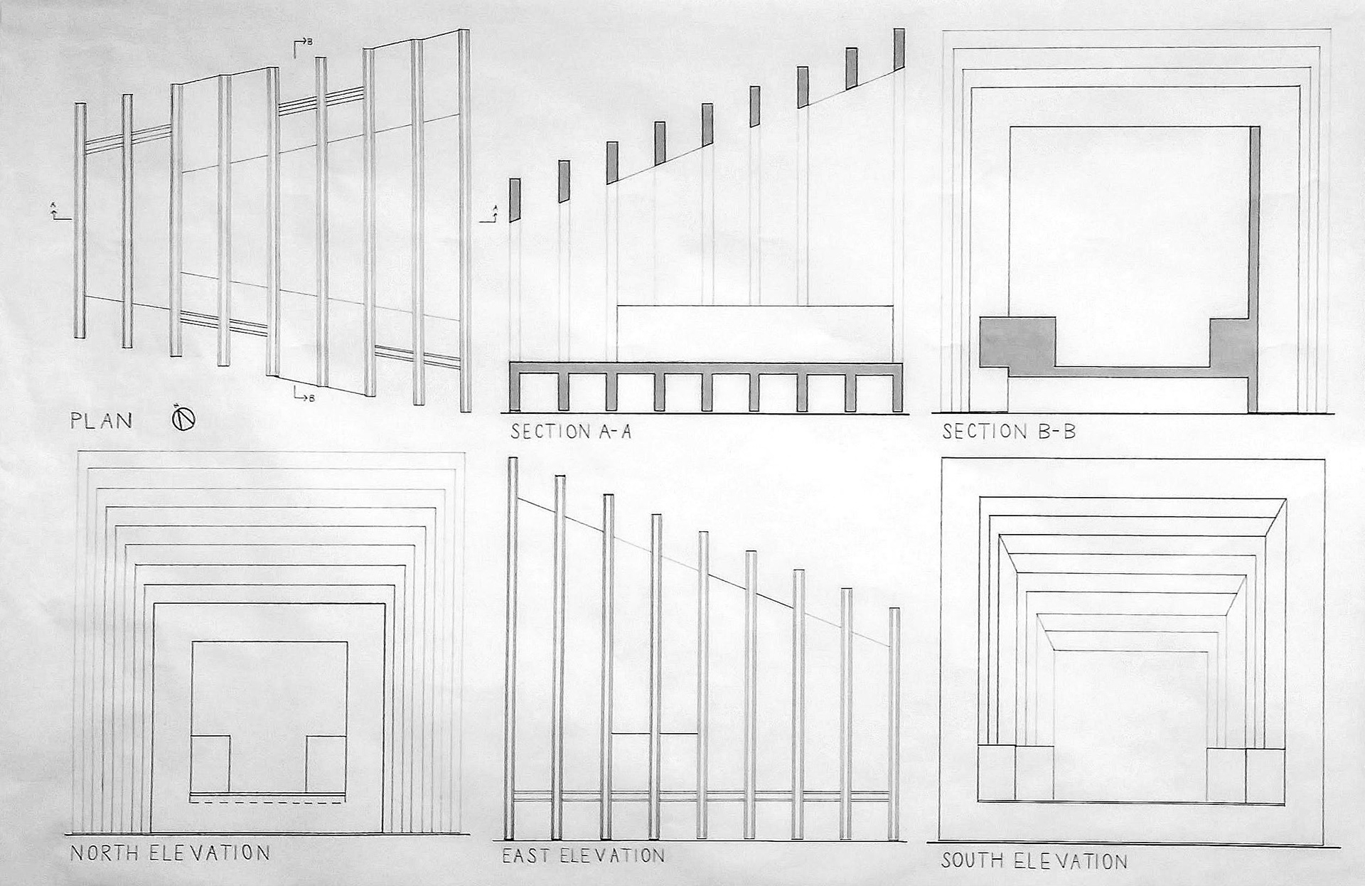 Public Park Shelter Drawings