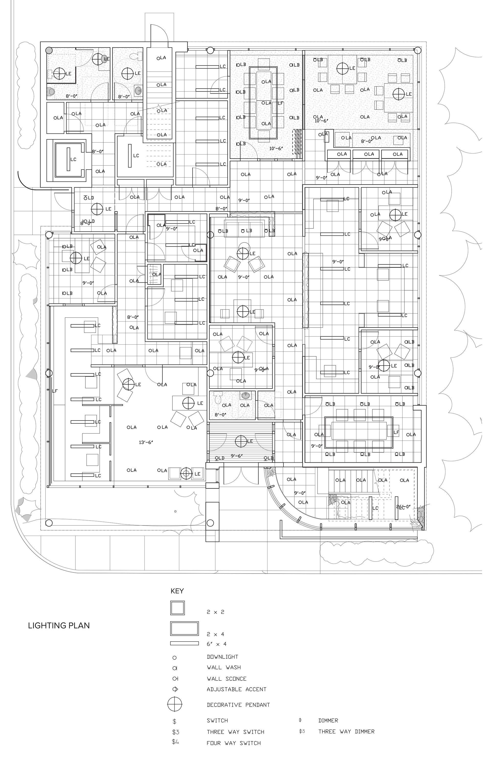 Bank Lighting Plan