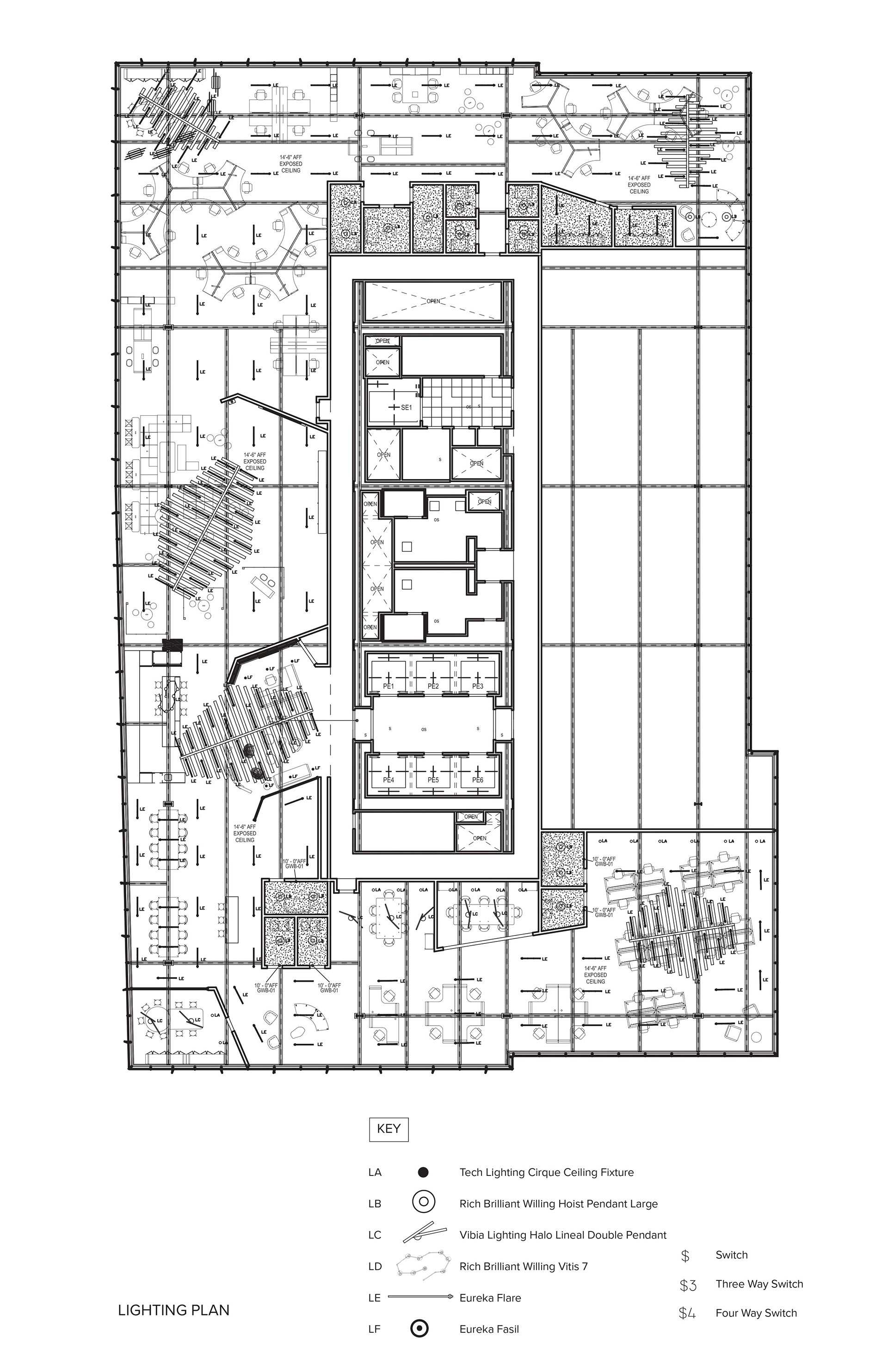 Office Lighting Plan