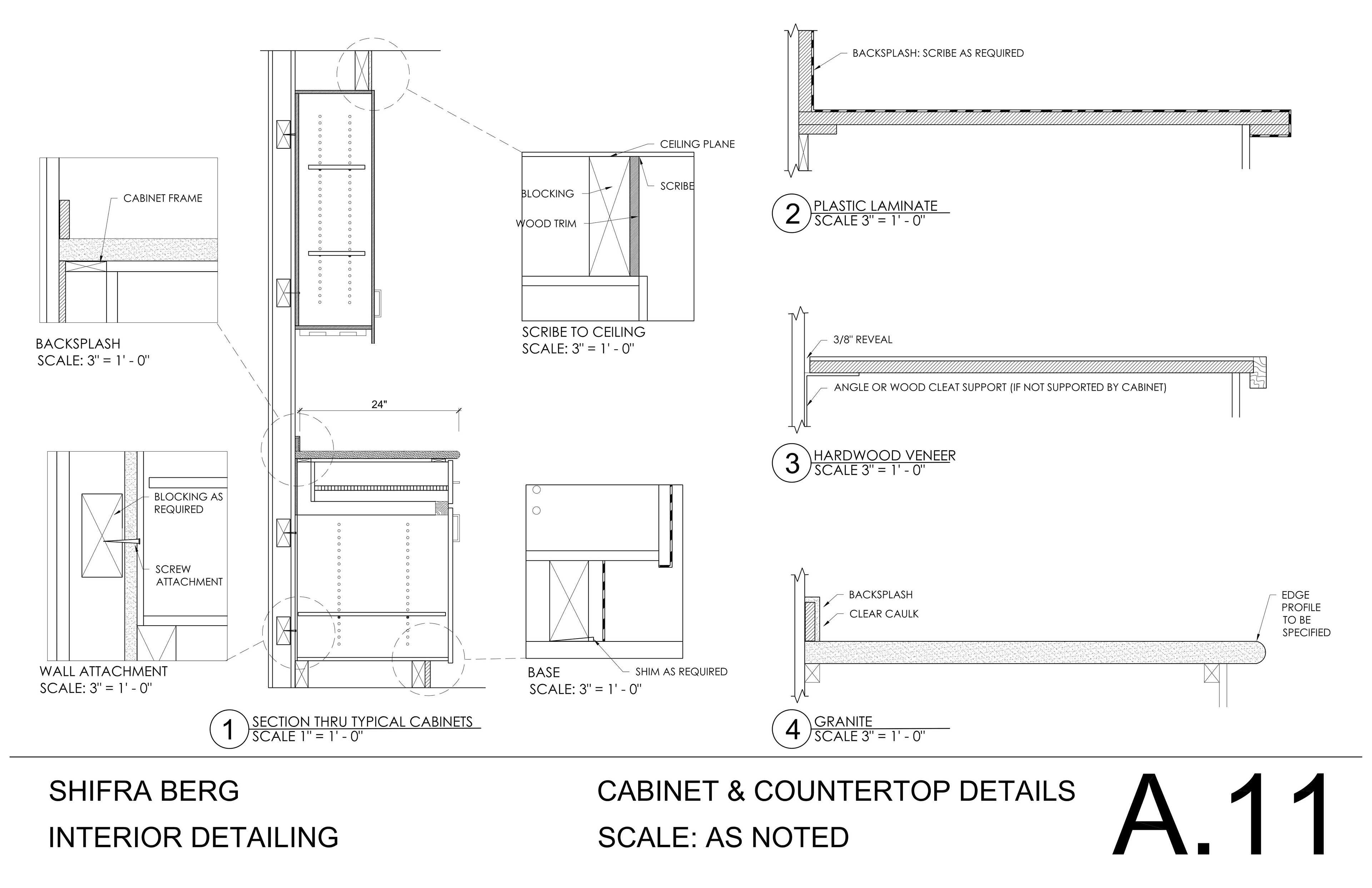 Cabinet & Countertop Details