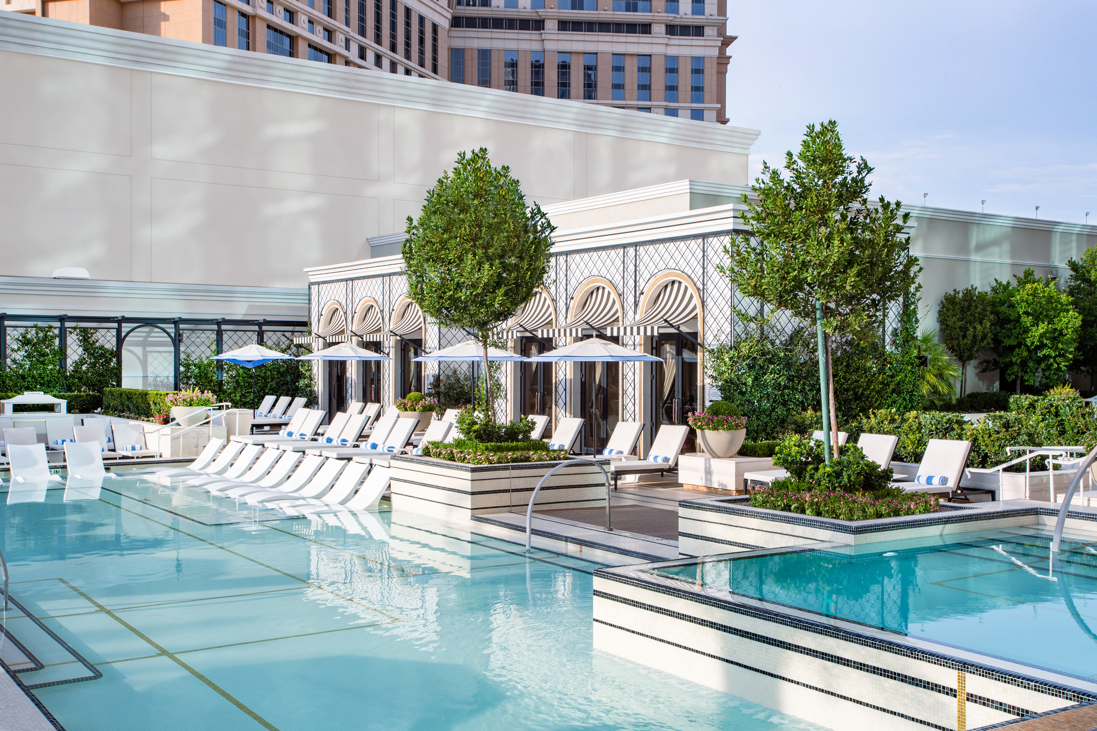 Pool Deck & Cabanas