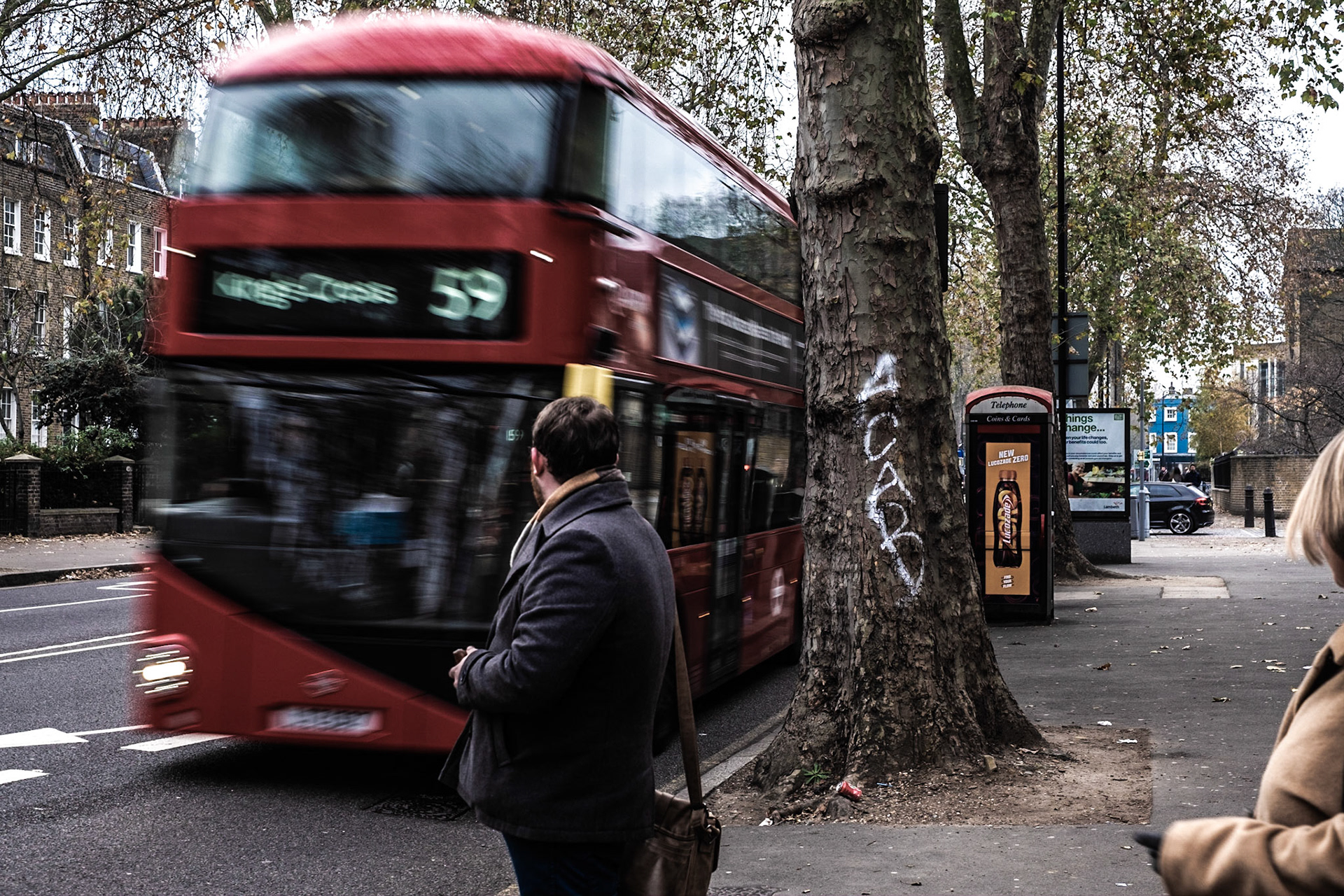 Waiting for the rush