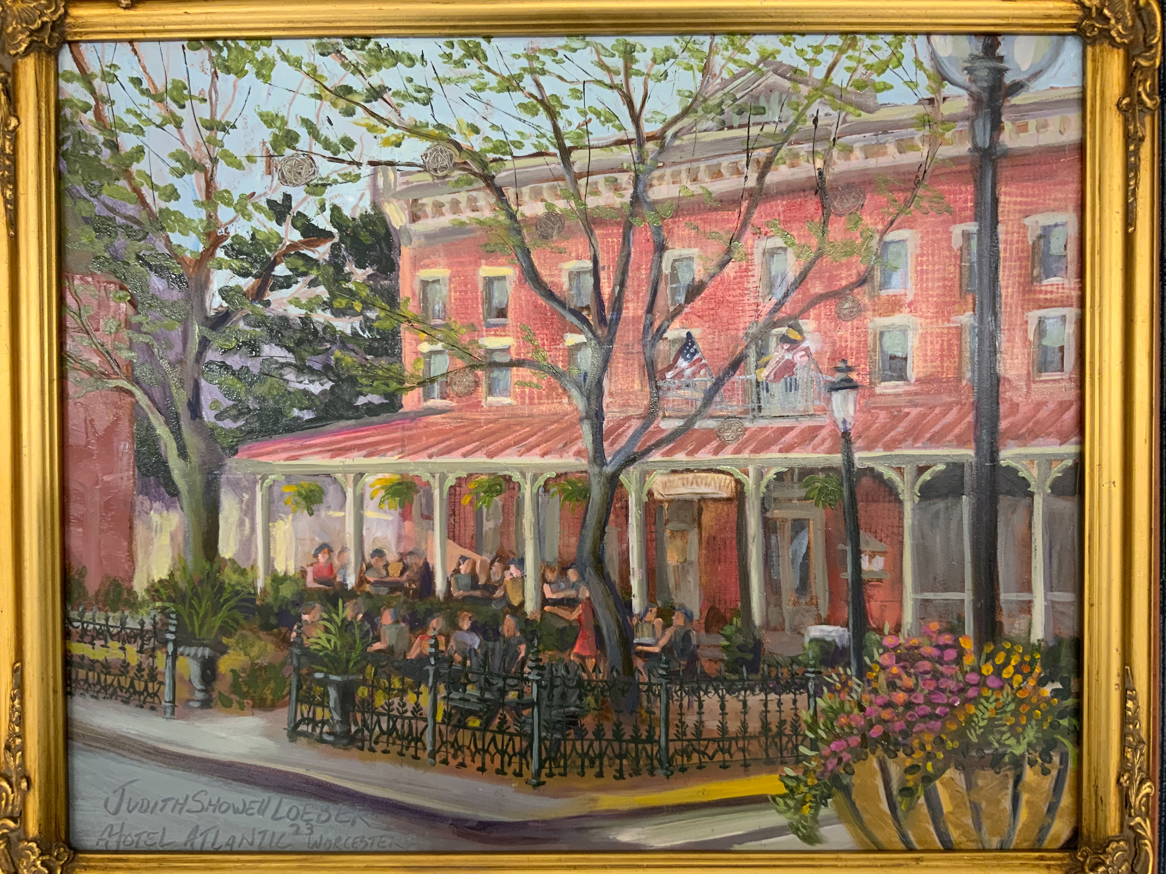 Sold Plein Air Worcester County 9/23, Hotel Atlantic, Mayor's Prize