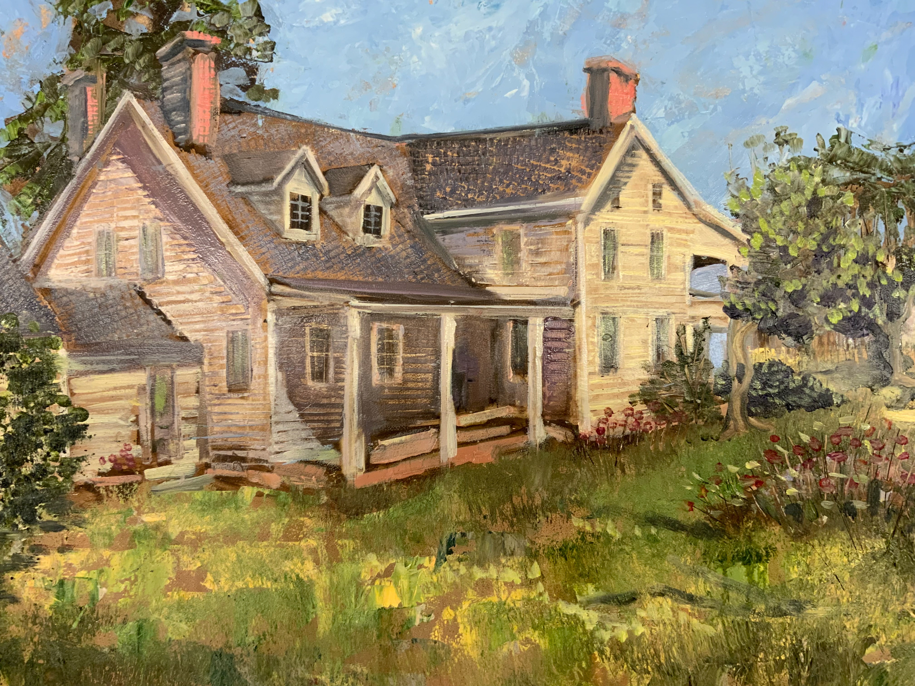 Plein Air Worcester County, 9/23 Public Landing,Md.