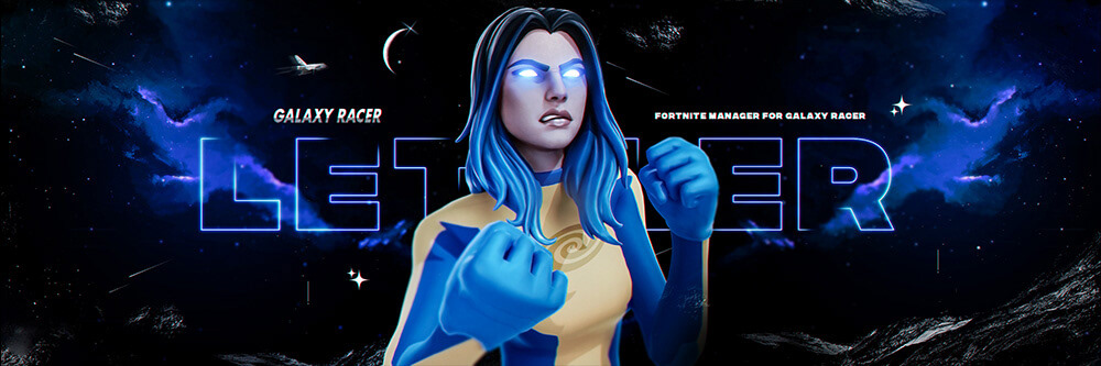 Galaxy Racer Fortnite Banner