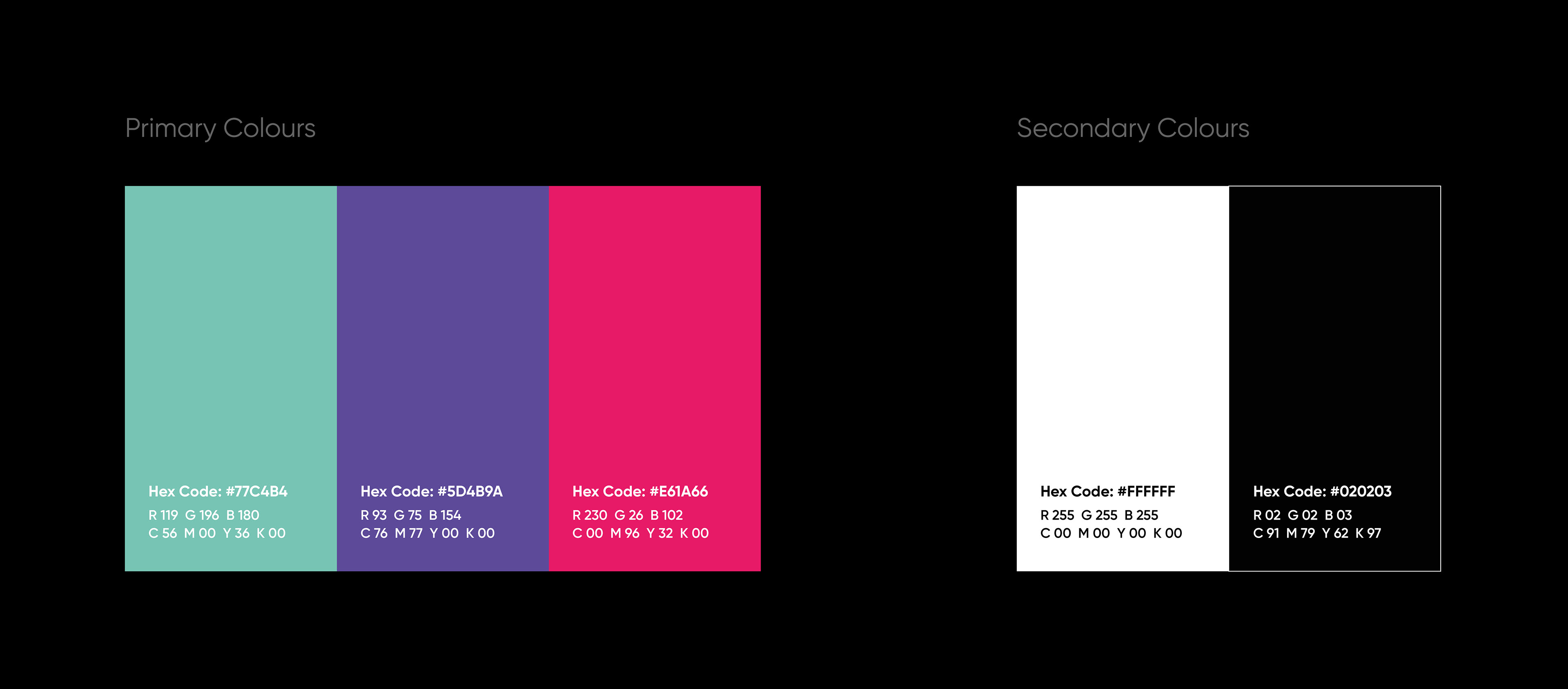 DE TU ARTE A MI ARTE Colour Palette