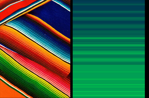 Sarape Pattern Green Serape