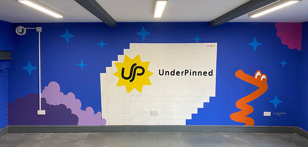 UnderPinned Mural Design Creative Process
