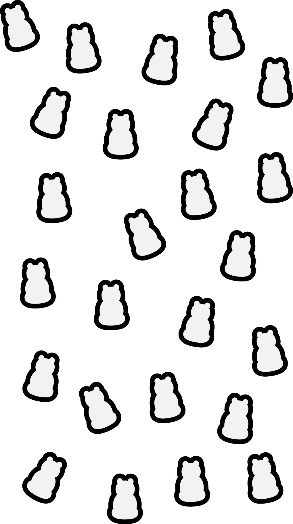 散らしたデザイン