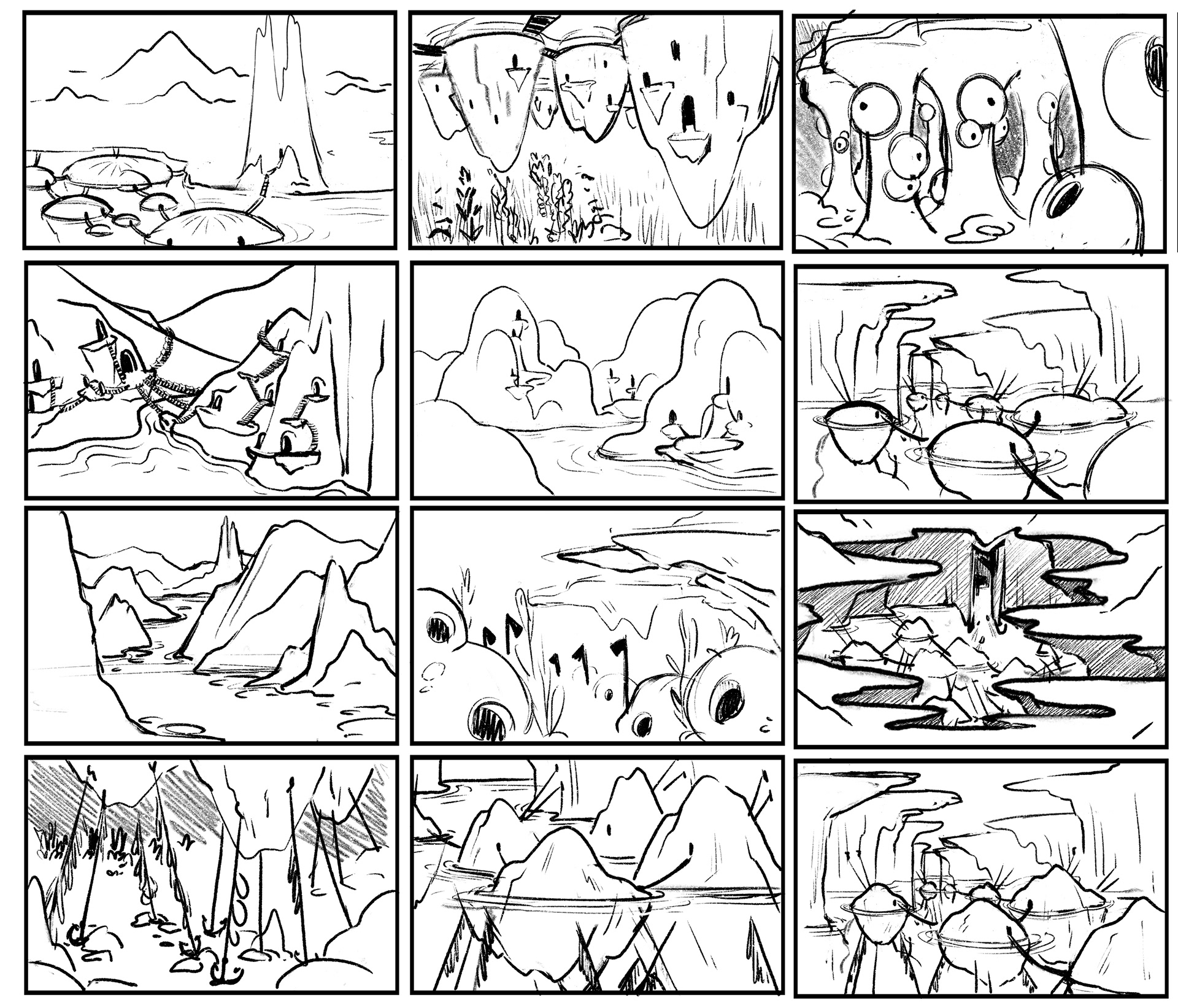 Thumbnails (Procreate) 2024