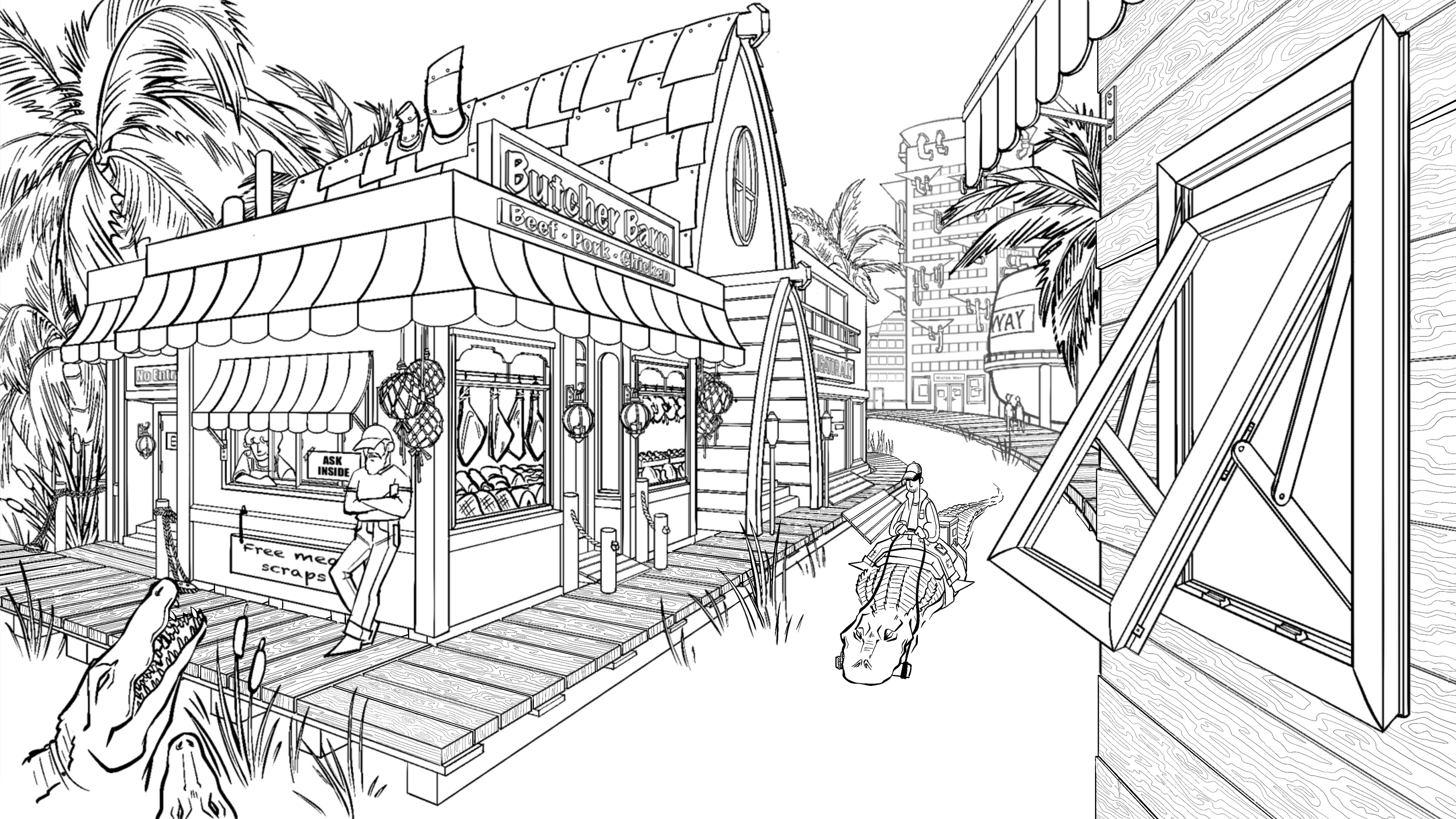 Line Art (Procreate) 2024