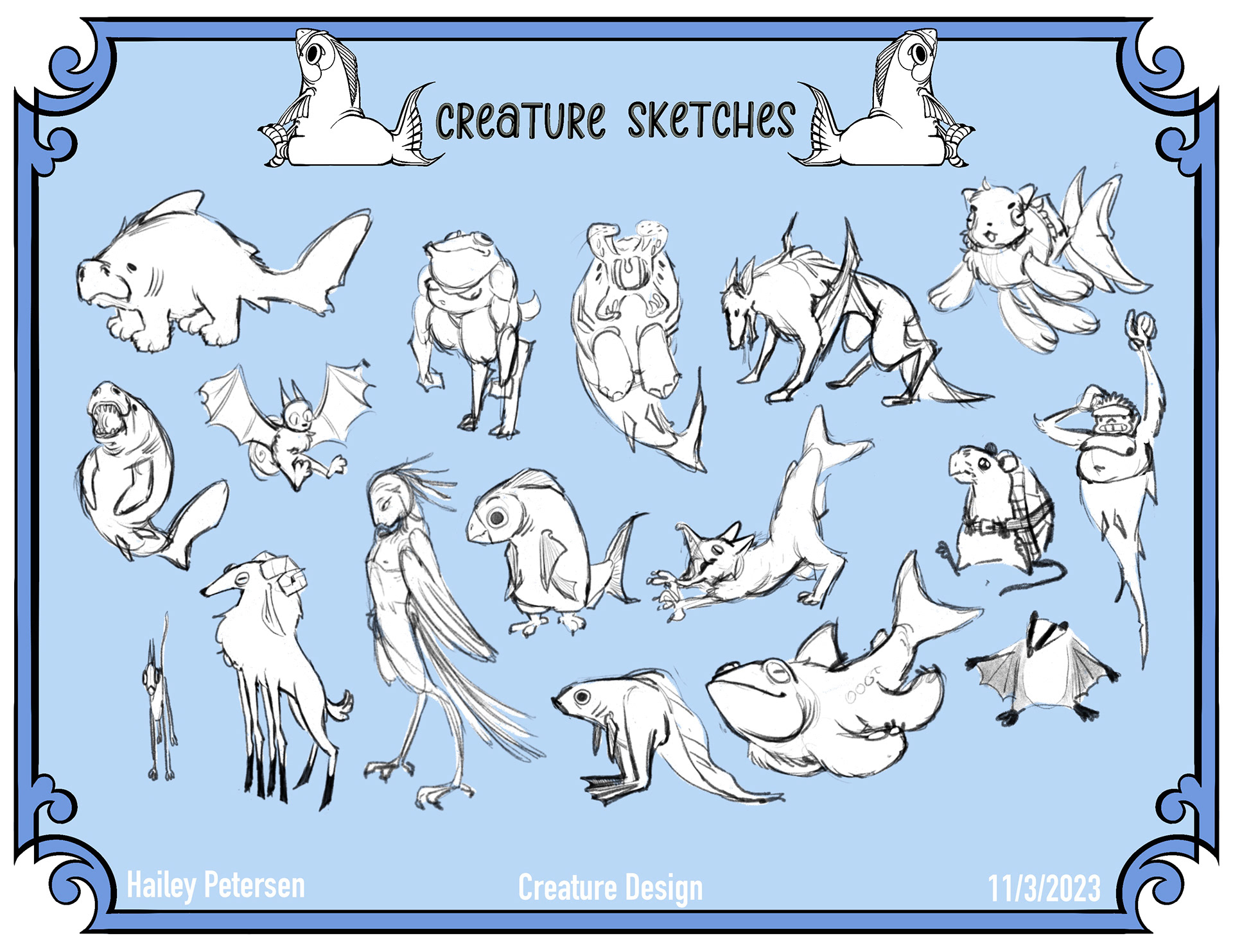Creature Sketches