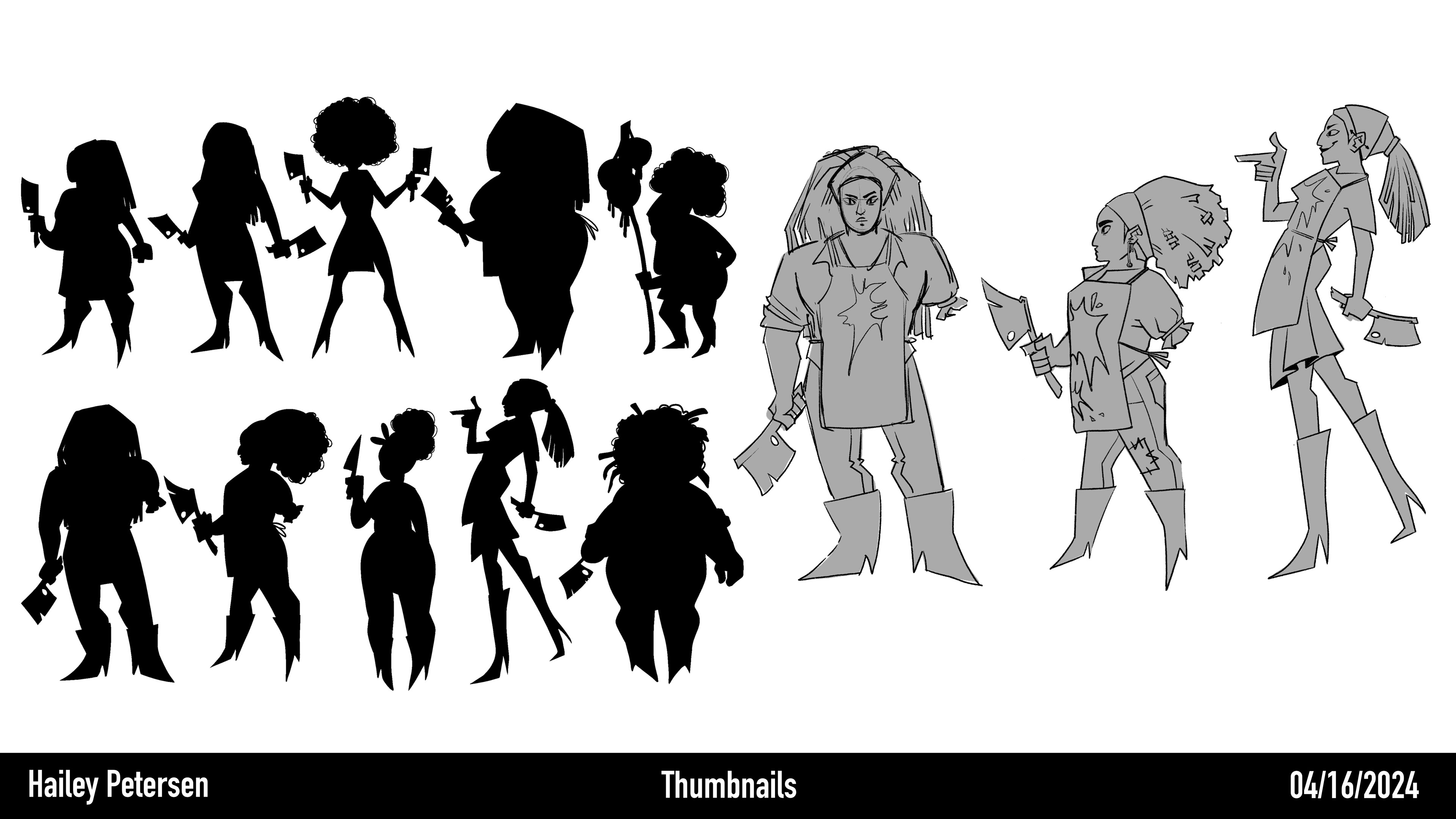 Thumbnails (Procreate) 2024