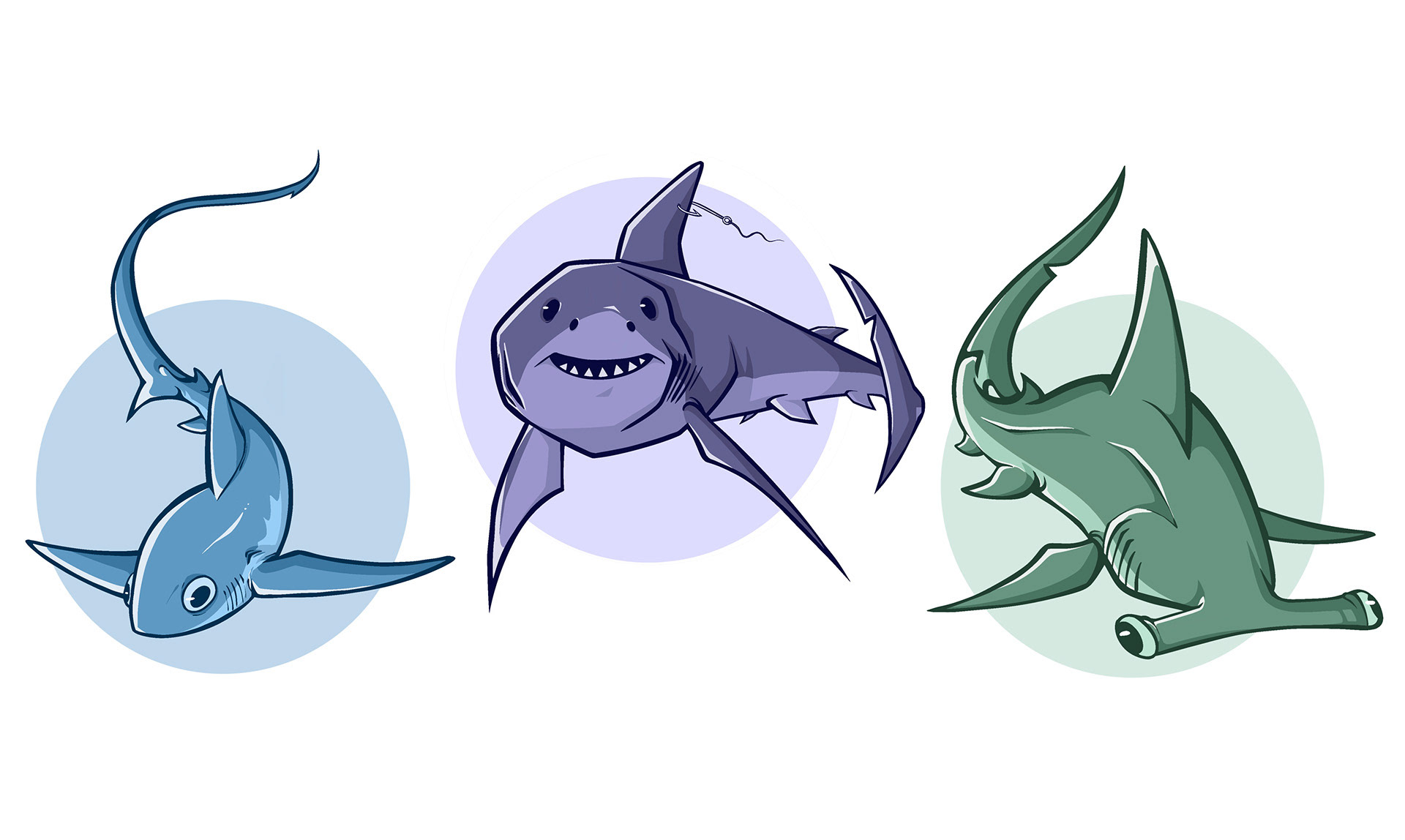 Shark Spot Illustration (Procreate) 2023