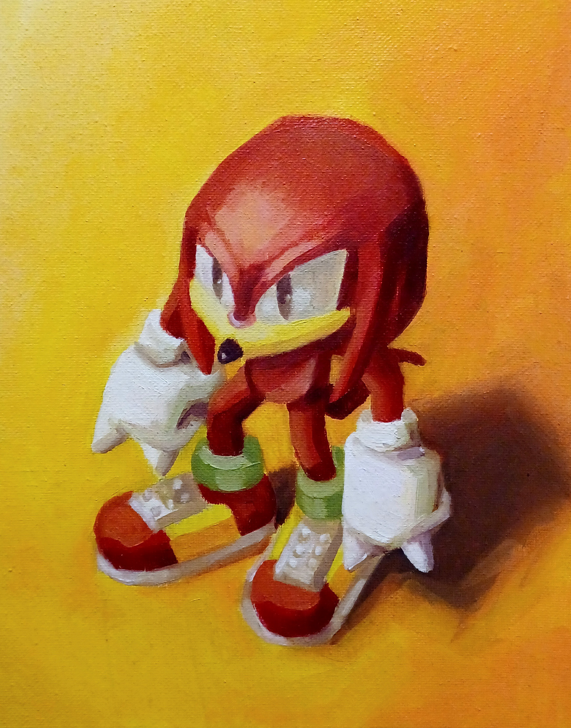 Knuckles (Oil Paint) 2023