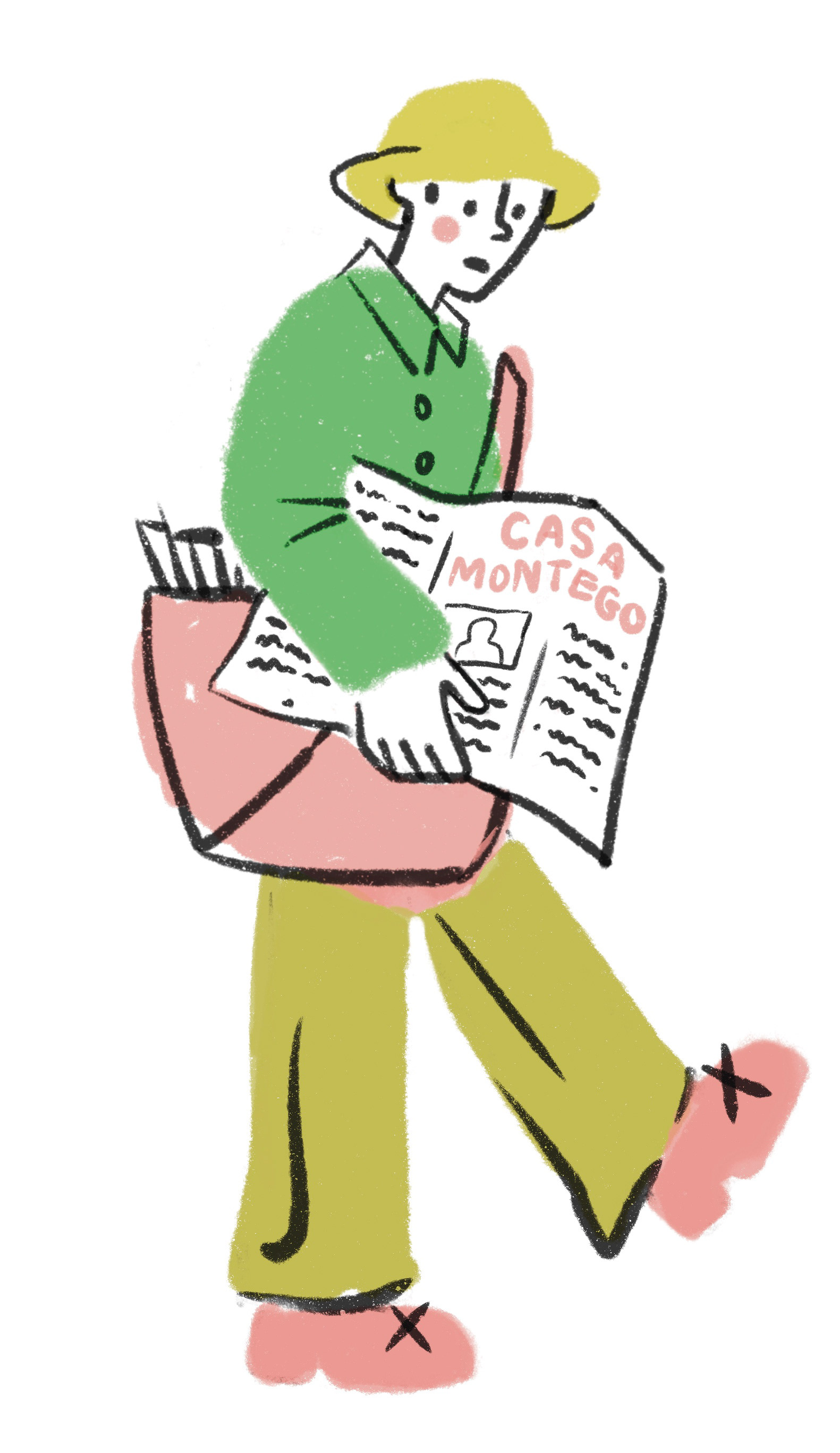 Casa Montego- Brand design, Procreate, 2023