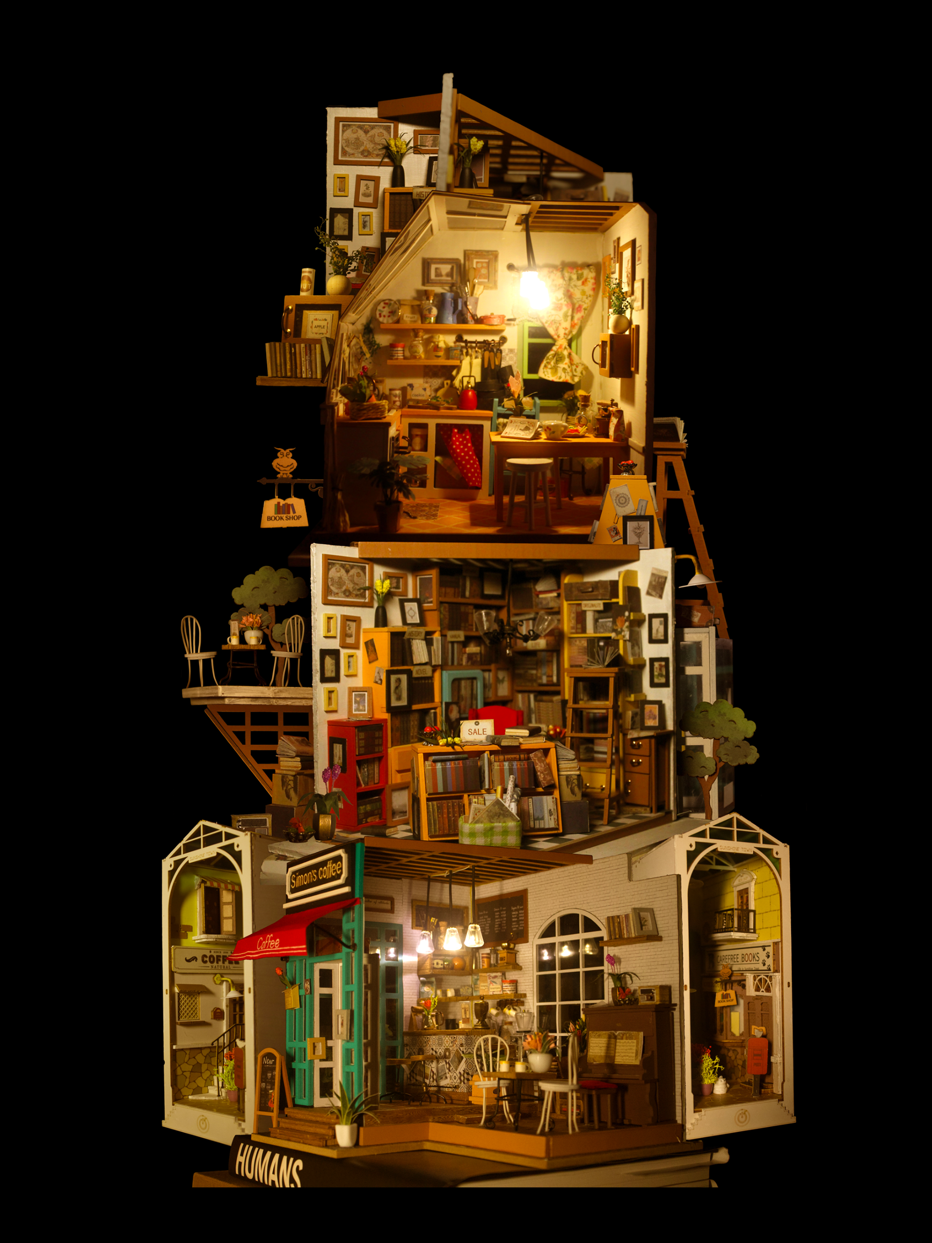 "Cozy Complex", Photoshop, 2023