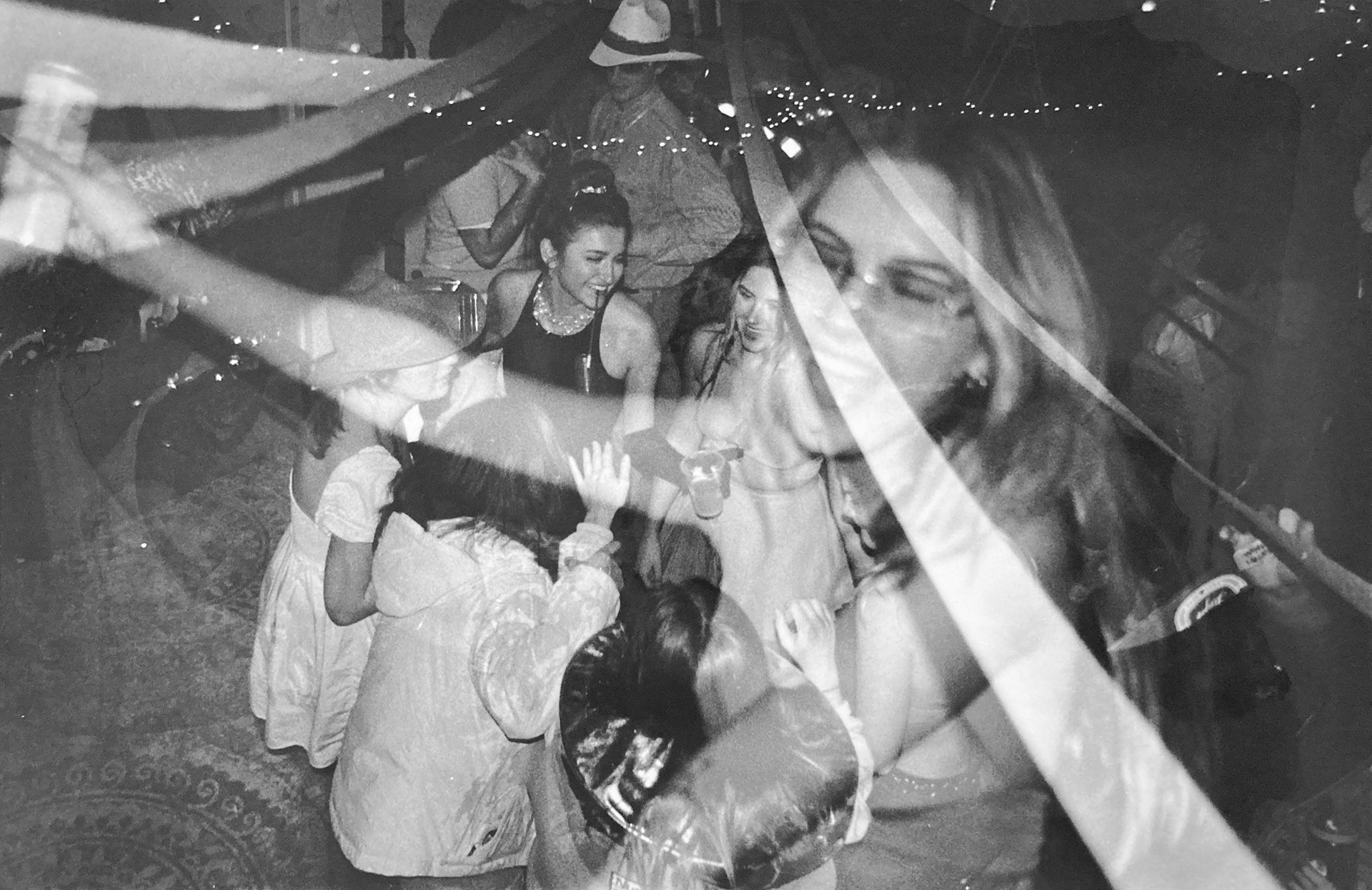 "Dress-up Disco", Film Negative "Sandwiching", 2021