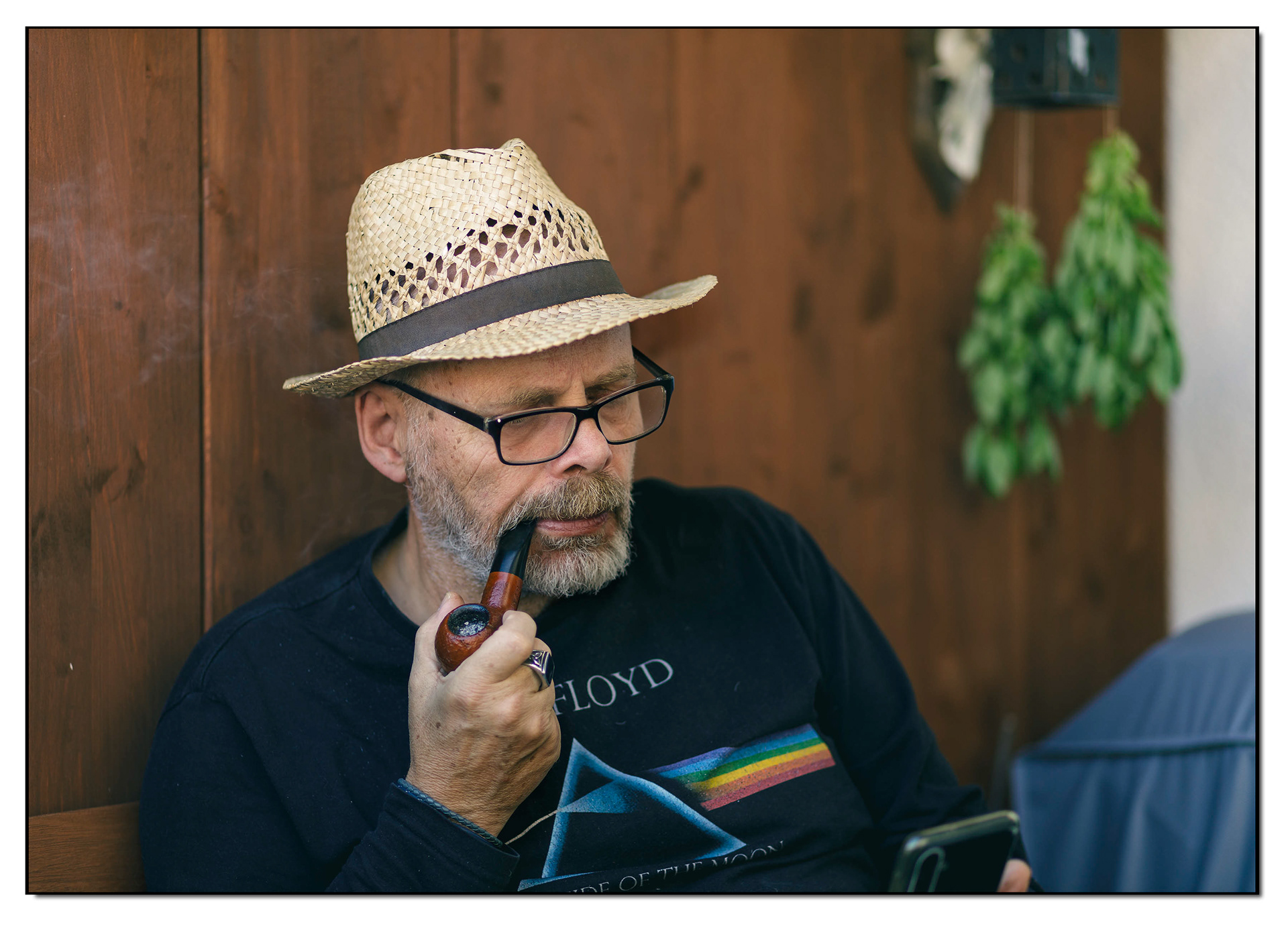 Self with tobaccopipe 9