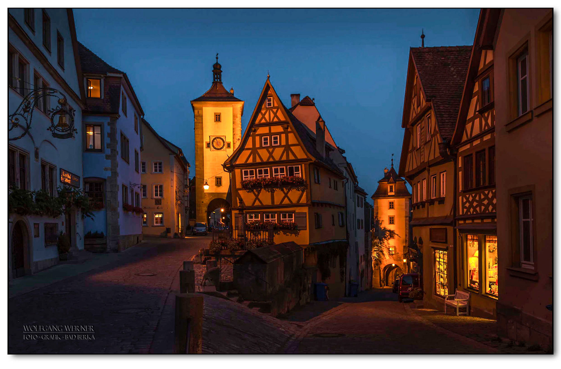 Am Plönlein in Rothenburg ob der Tauber