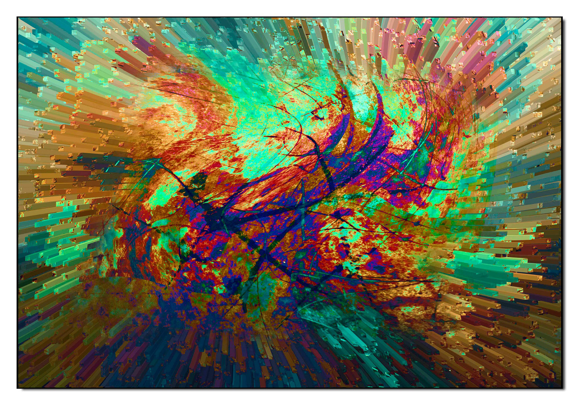 Abstract  Digital Painting 14