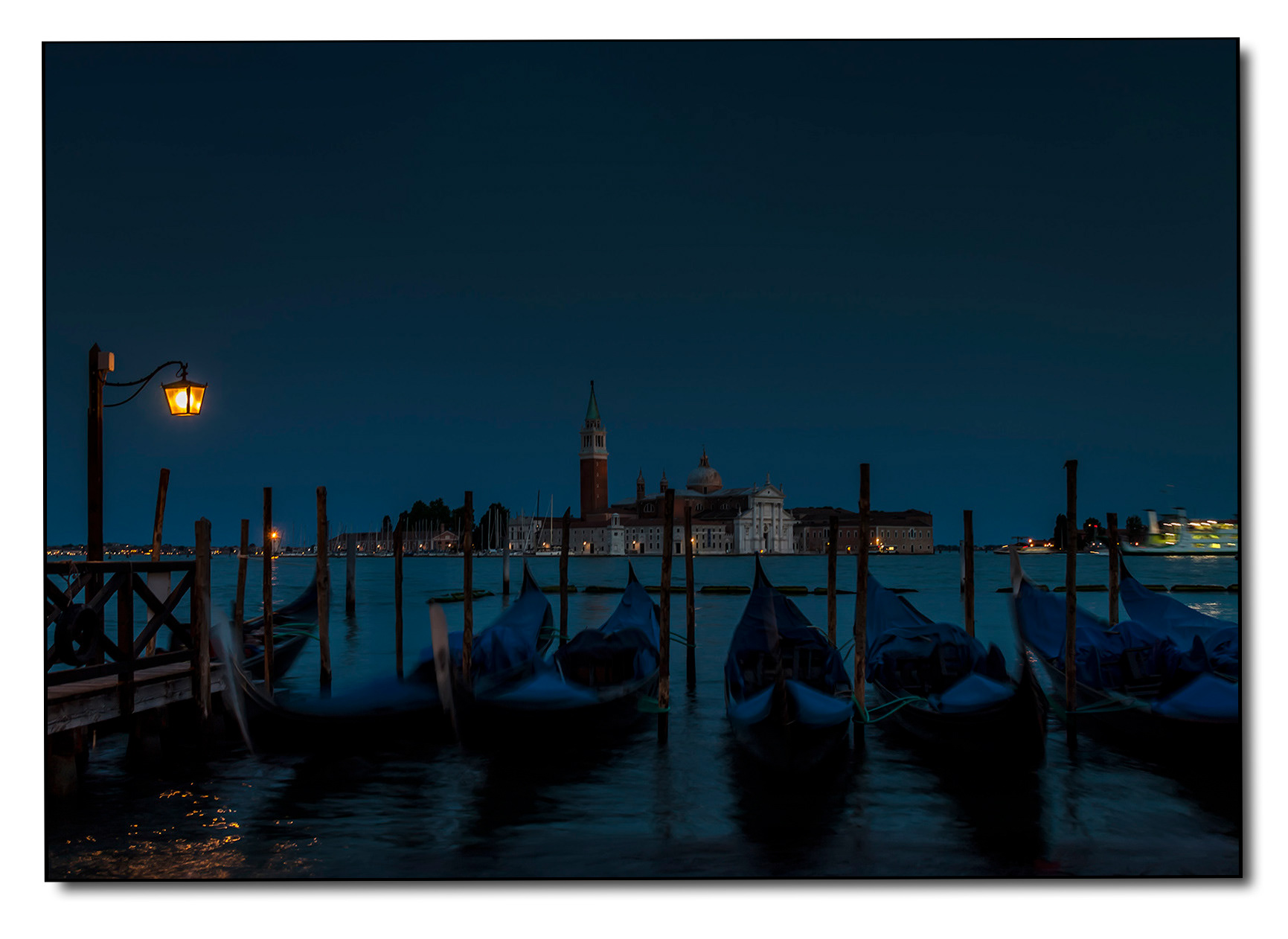 Venedig - Gondeln am Abend