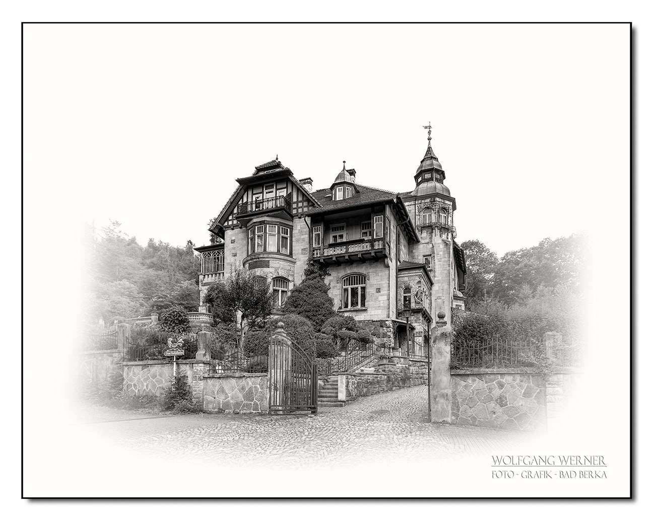 Jugendstilvilla in der Ilmenauer Waldstraße