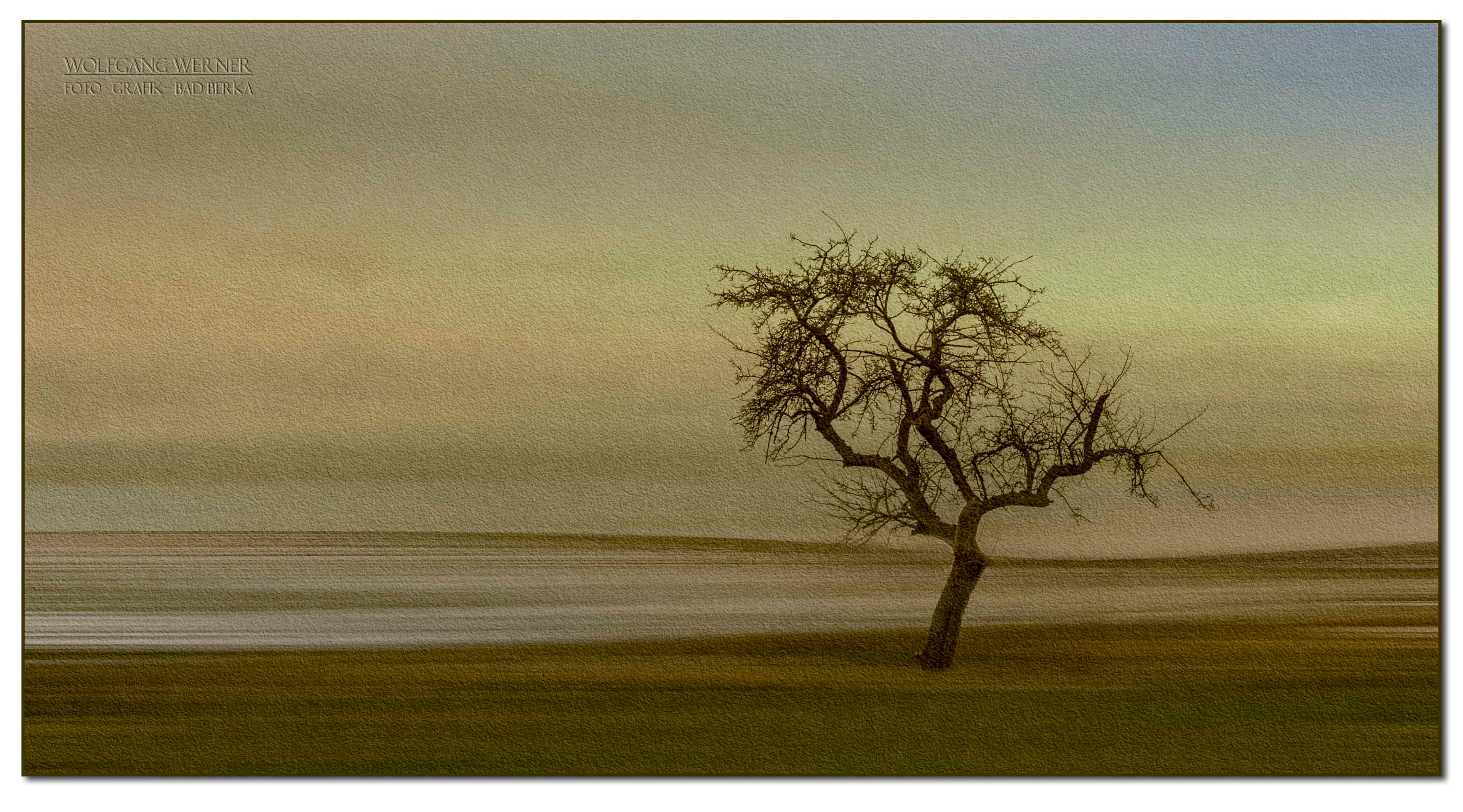 Baum im Gemäldelook